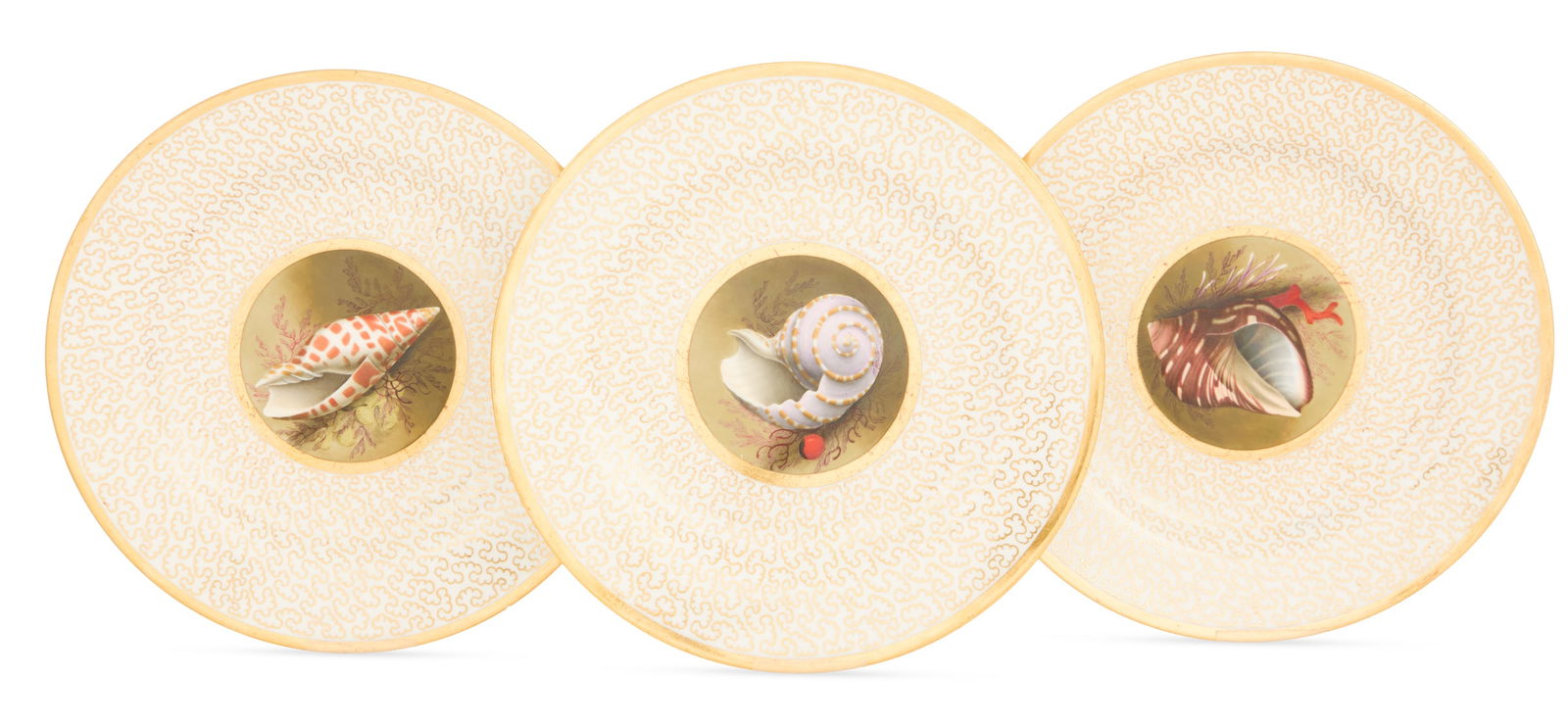 Twelve Barr, Flight & Barr Worcester Plates - 3