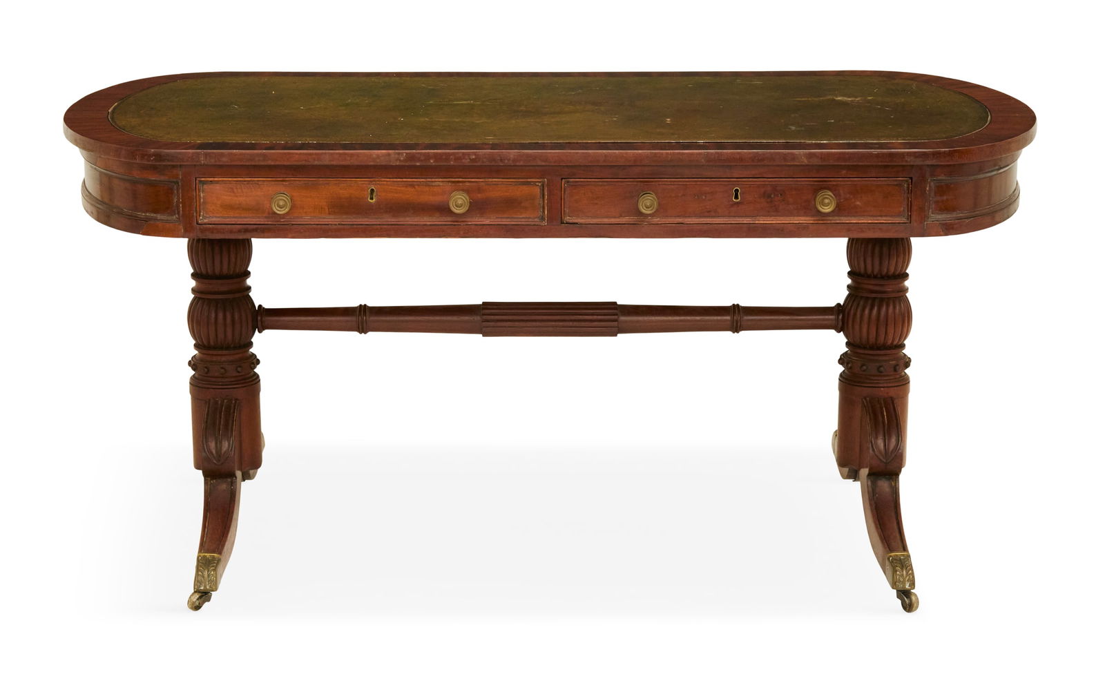 Regency Mahogany Library Table (1 of 3)