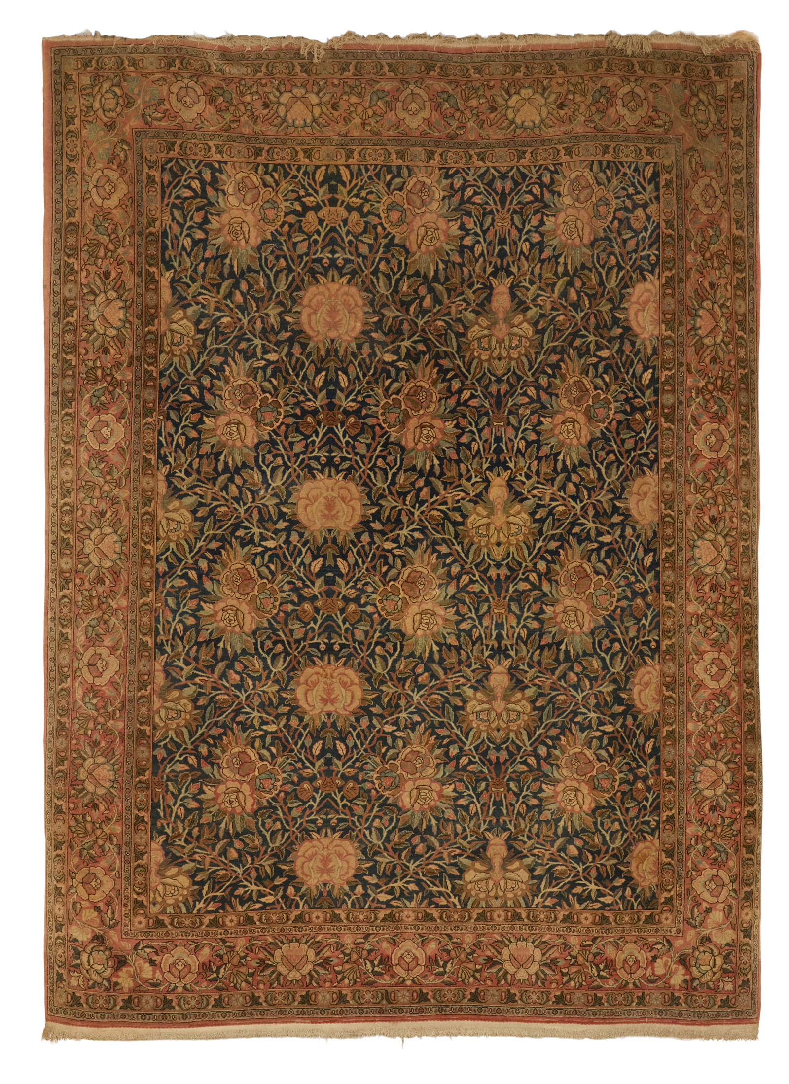 Semi-Antique Persian Carpet: Semi-Antique Persian Carpet7' 4" x 10' 7" Provenance: The Collection of Deborah & Eli Tullis, New Orleans, Louisiana.
