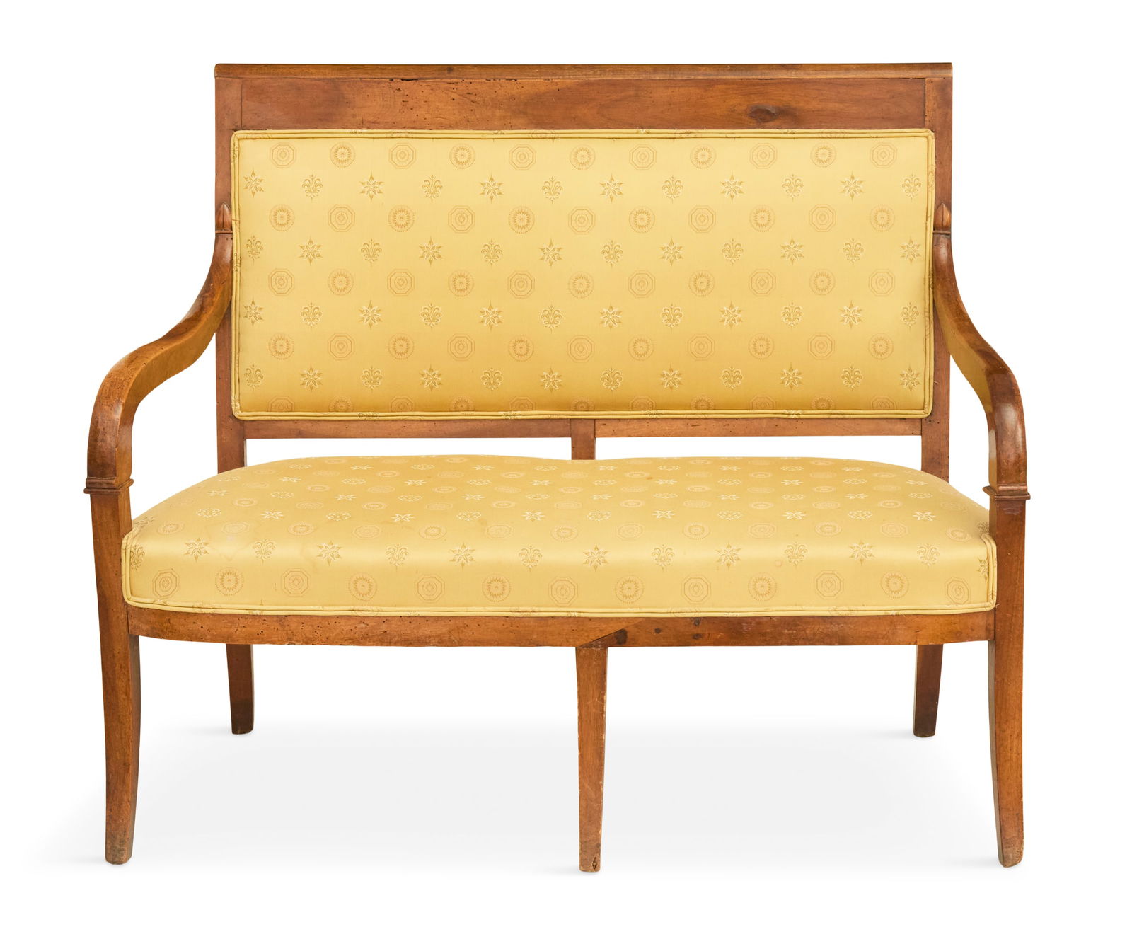 Restauration Mahogany Settee (1 of 3)