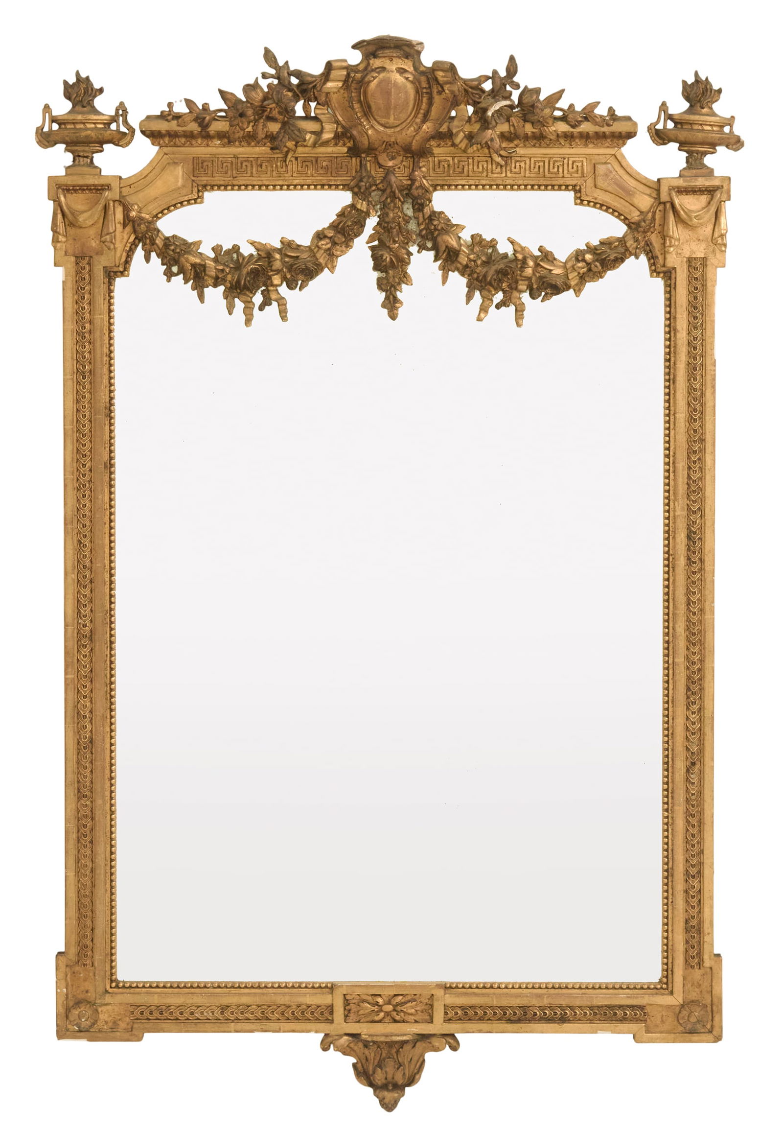 French Belle Epoque Giltwood Mirror (1 of 3)