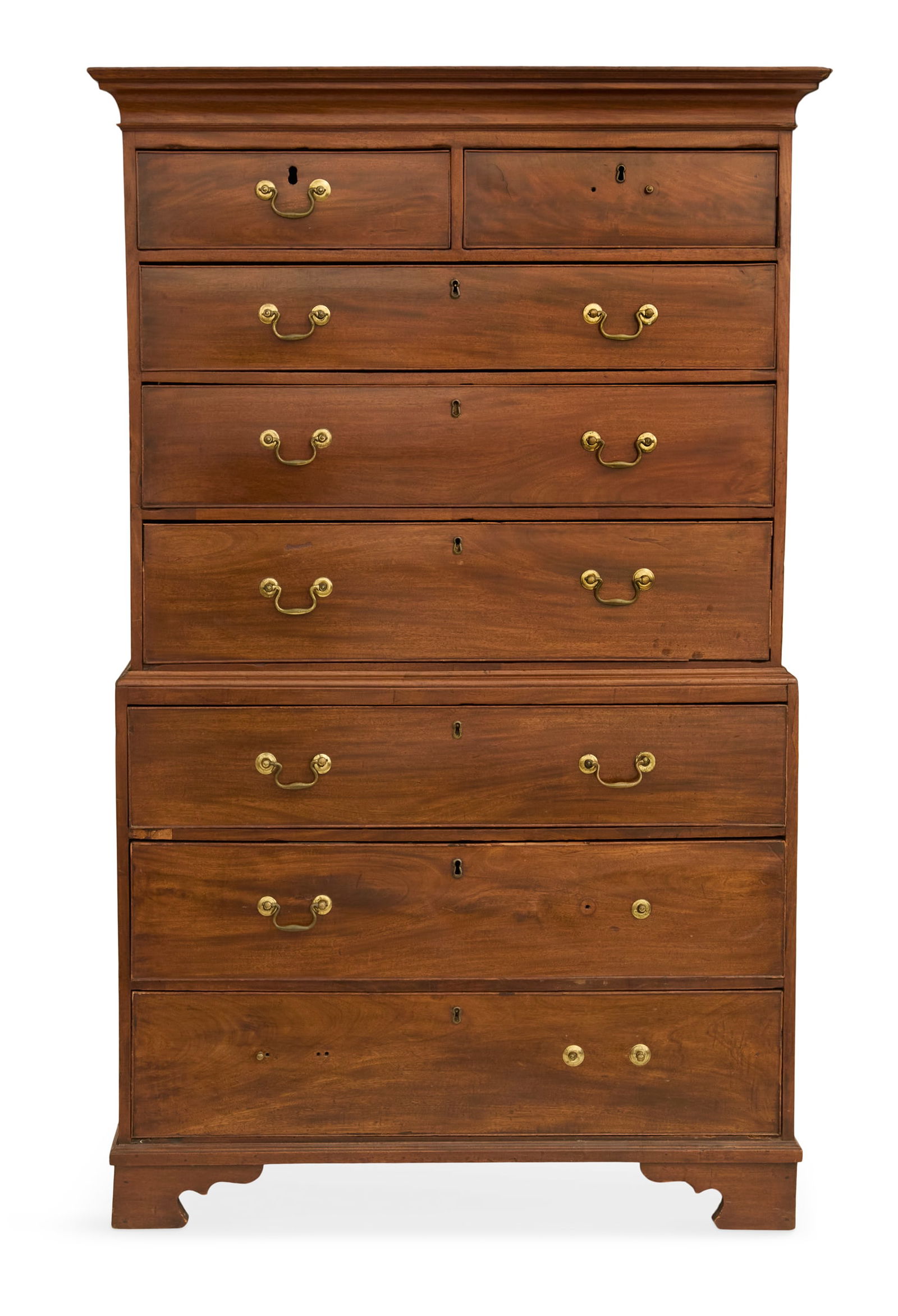 George III Mahogany Chest-on-Chest (1 of 3)