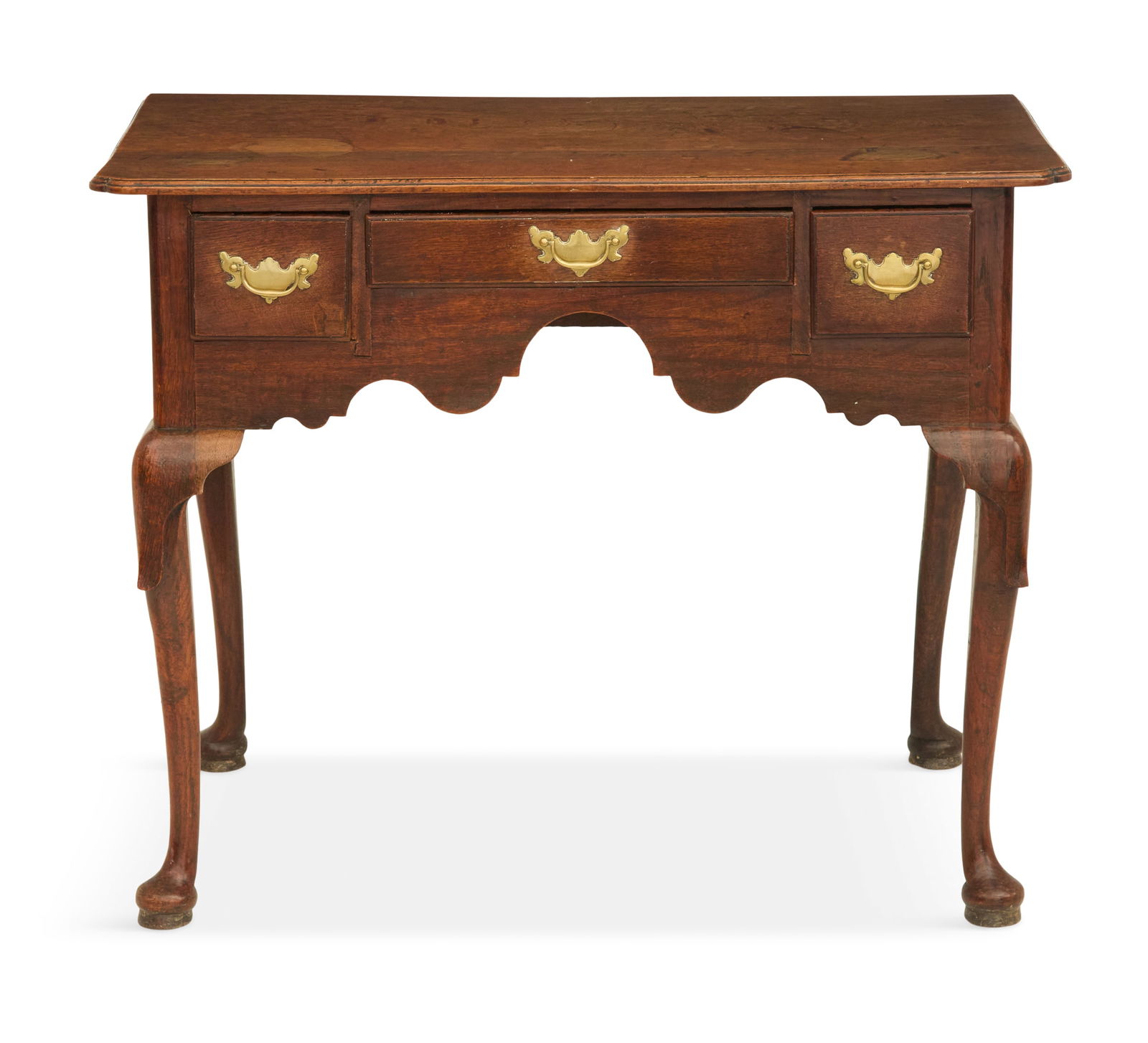 Queen Anne Oak Lowboy (1 of 3)