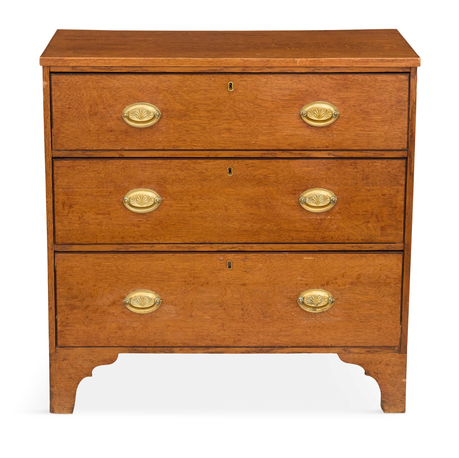 Small English Oak Bachelor's Chest (1 of 3)