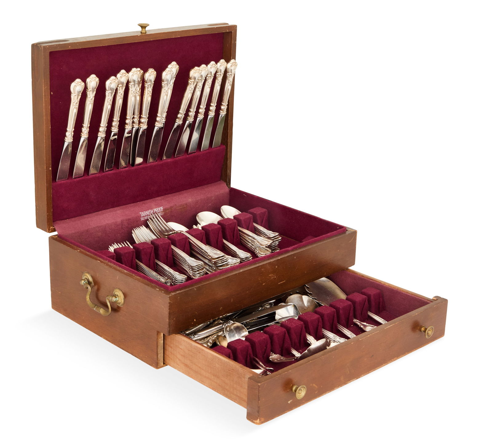 Gorham "Chantilly" Sterling Silver Flatware Set - 2
