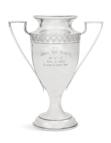Silverplate Southern Yacht Club Loving Cup