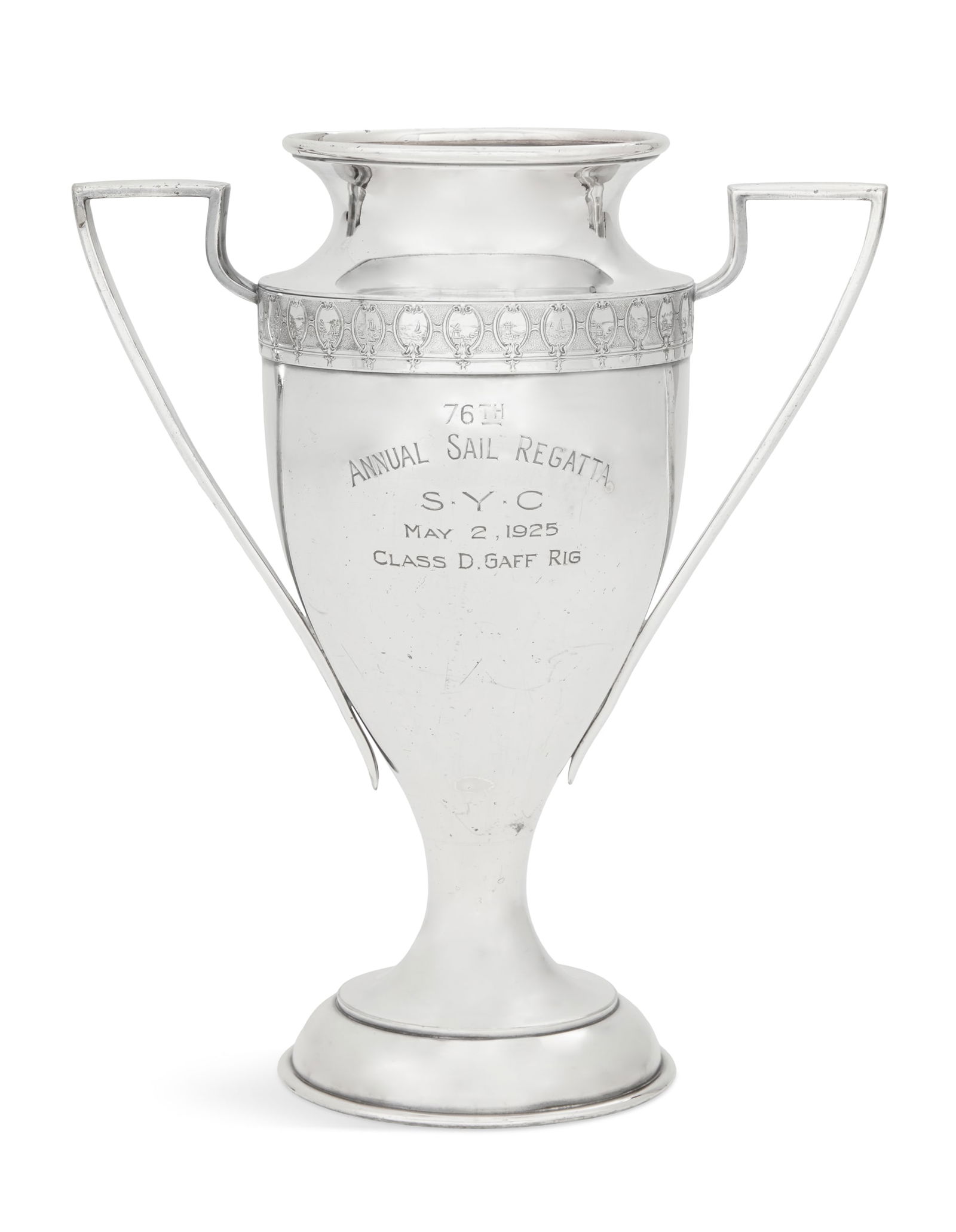 Silverplate Southern Yacht Club Loving Cup (1 of 2)
