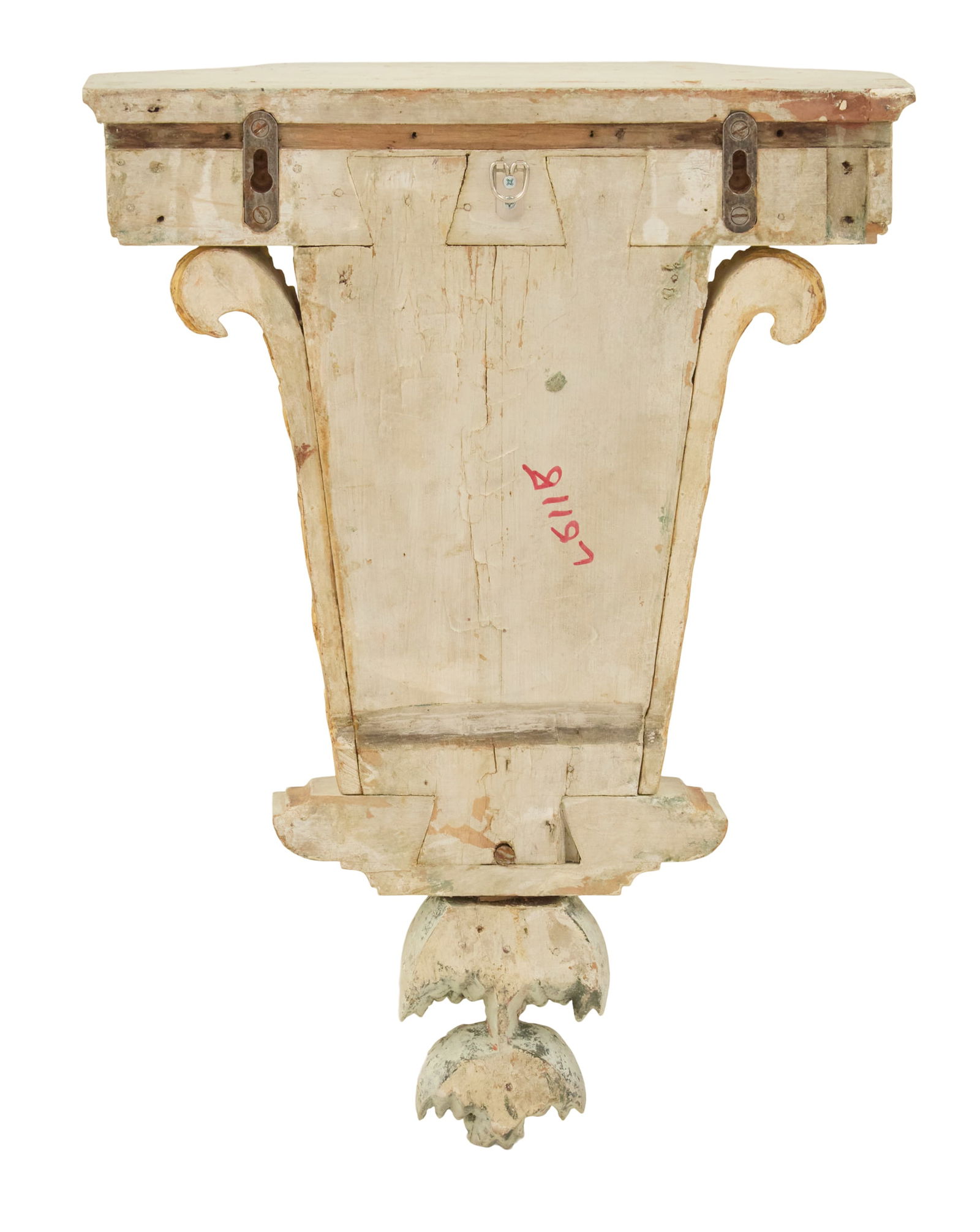 Pair of Parcel-Giltwood Brackets - 4