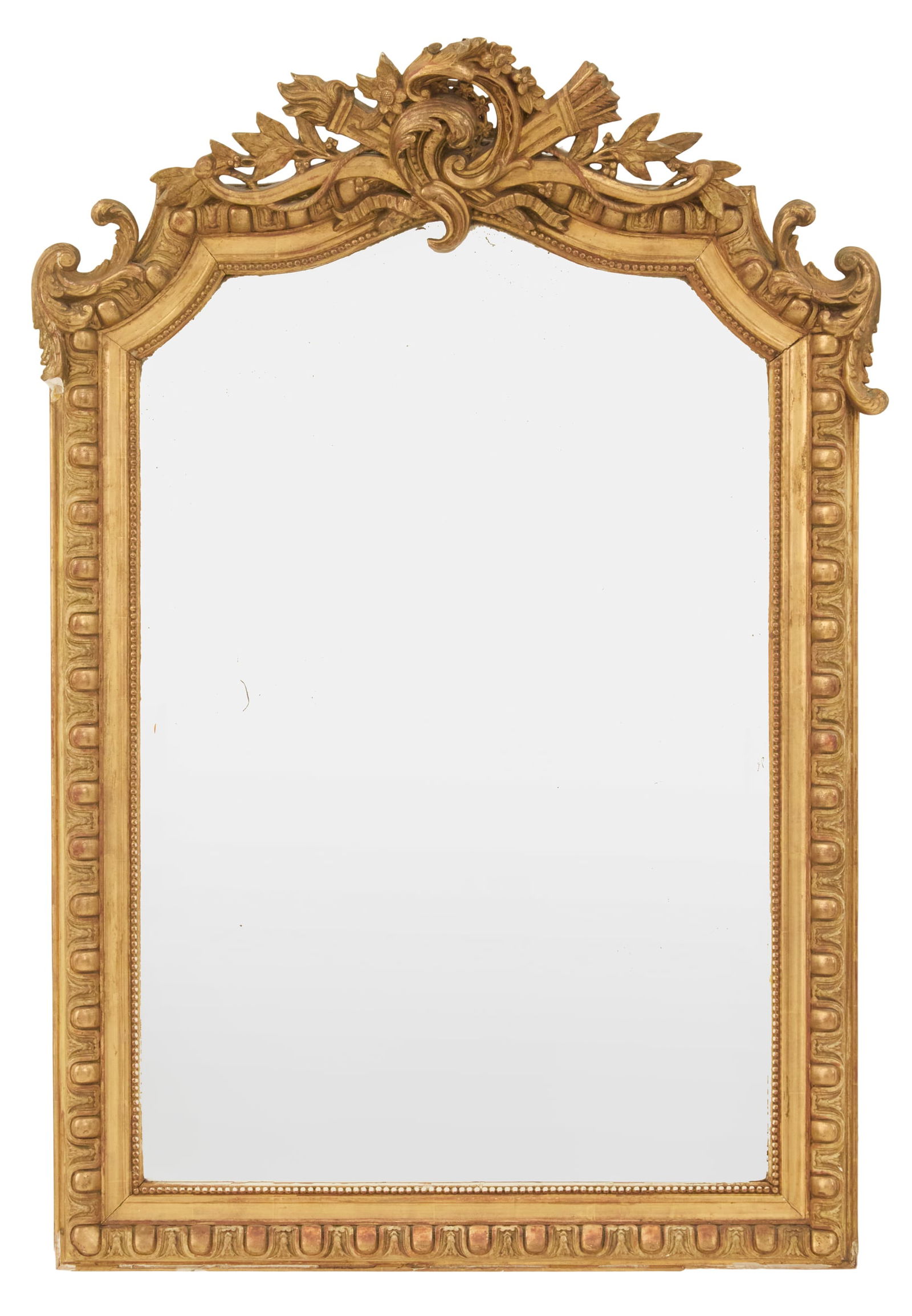 French Belle Epoque Giltwood Mirror (1 of 2)