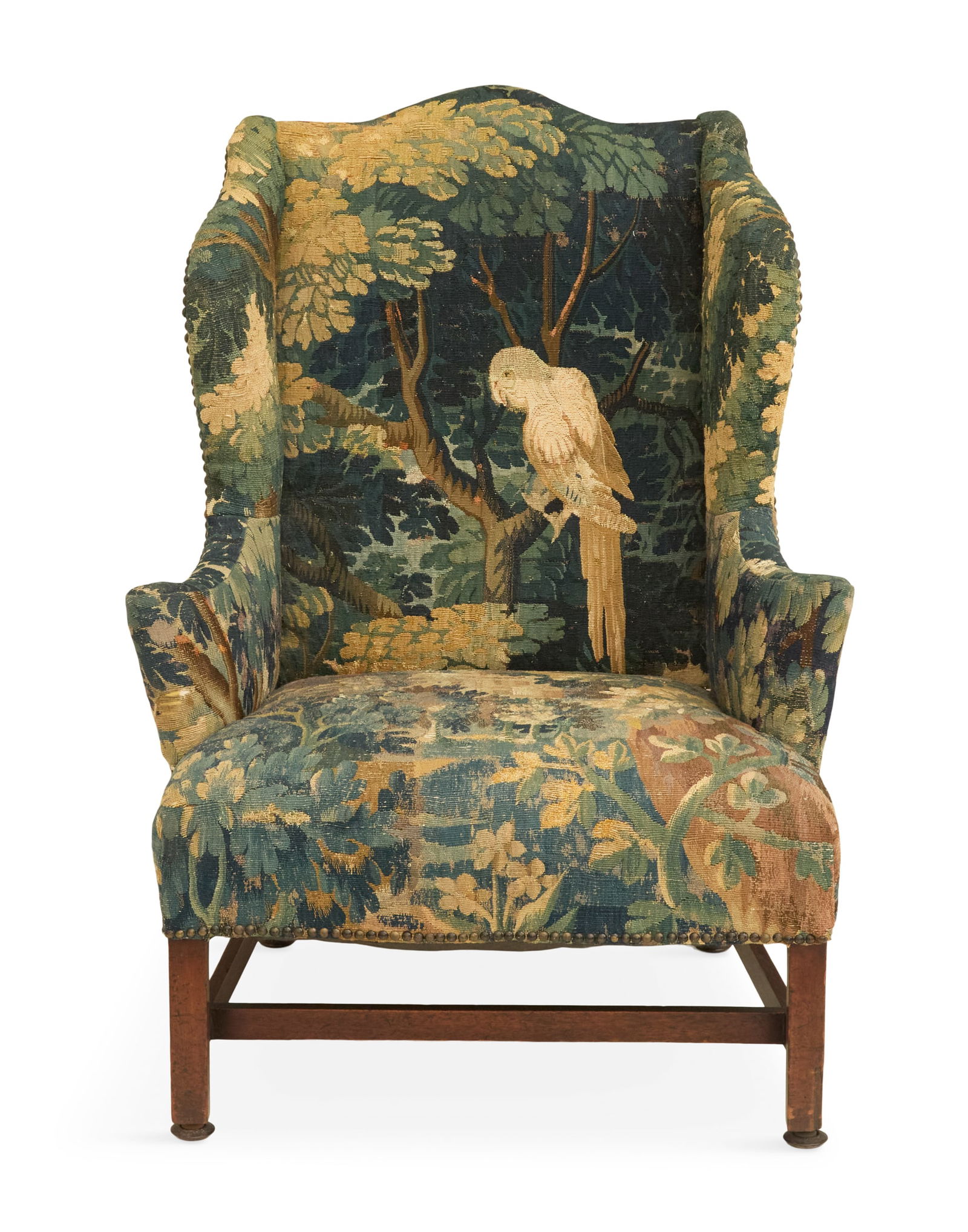 George III Mahogany Wing Chair (1 of 3)