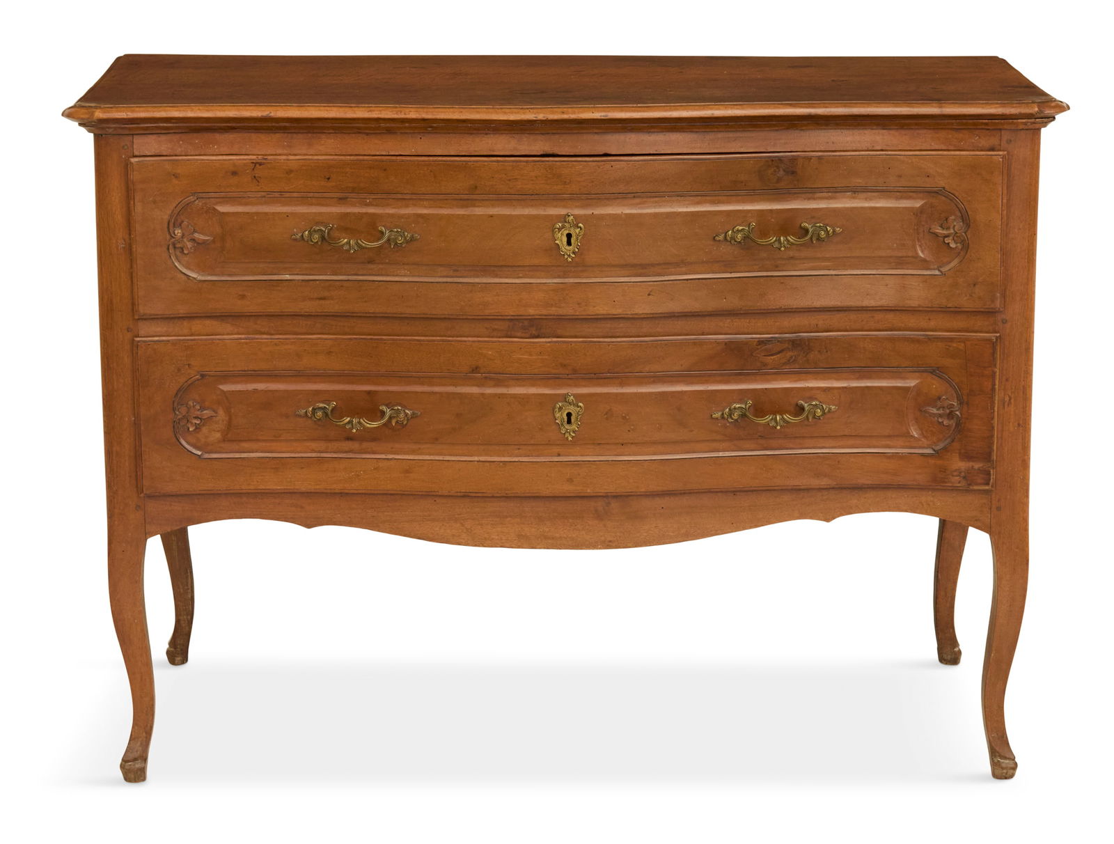 French Provincial Walnut Commode (1 of 3)