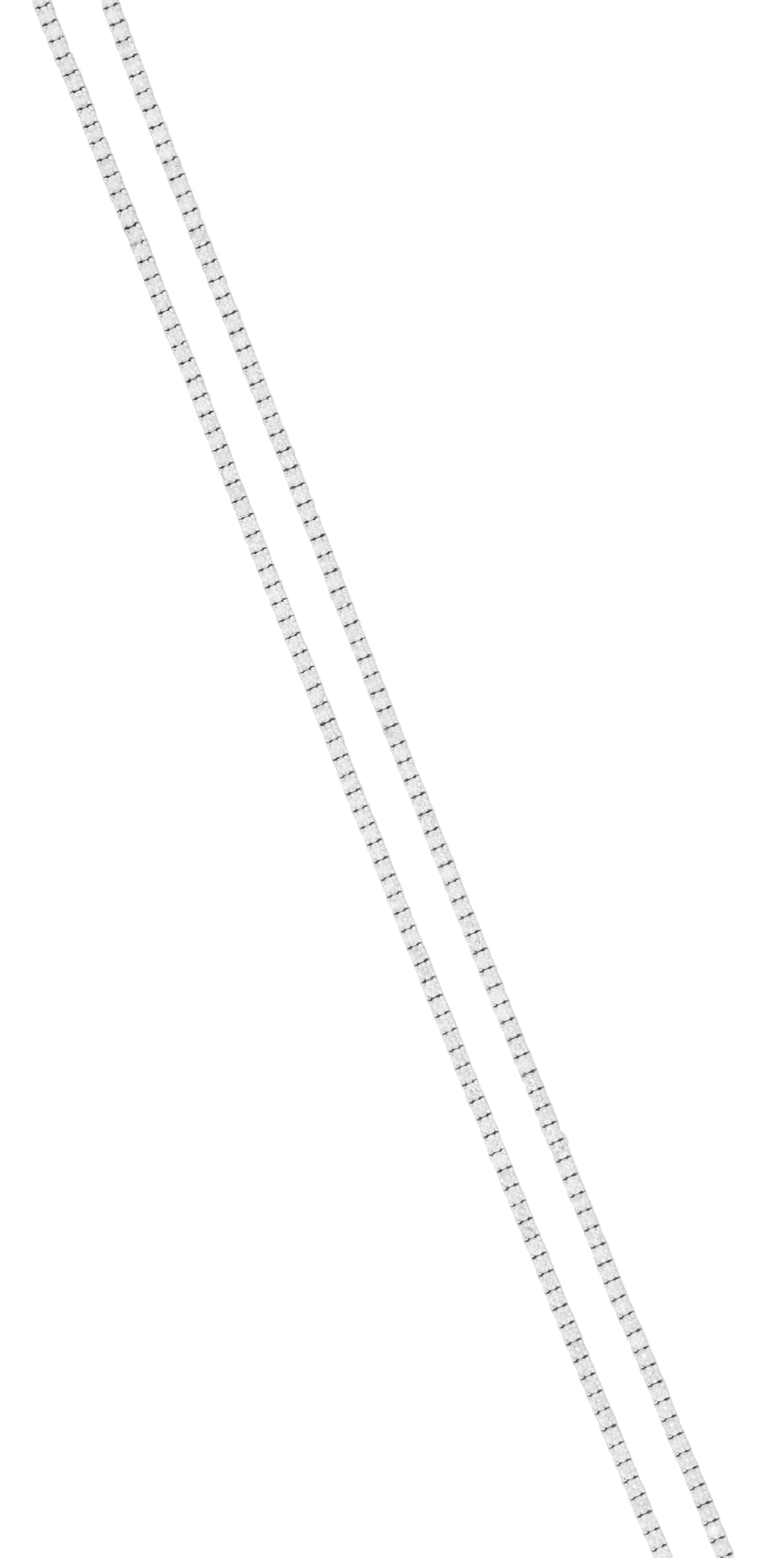 Long Diamond Necklace - 3