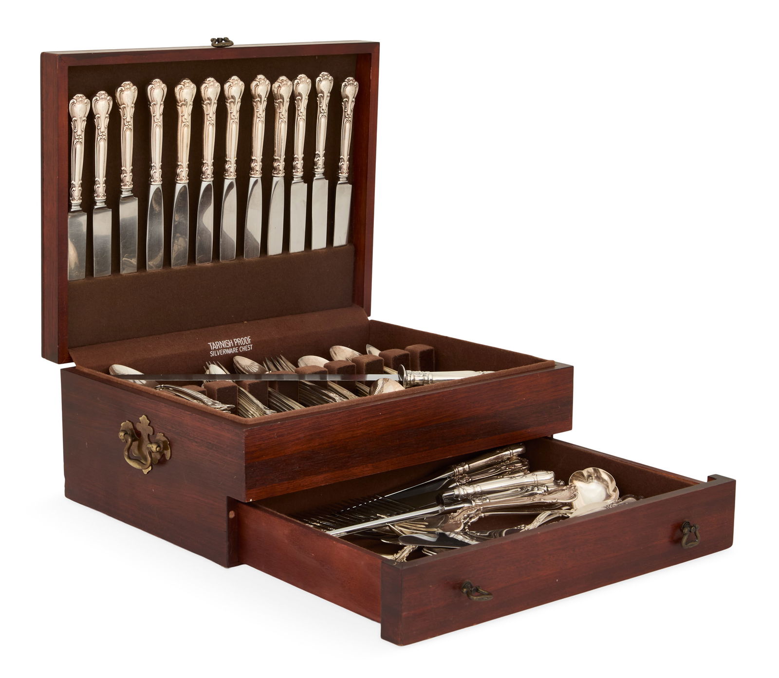 Gorham "Chantilly" Sterling Silver Flatware Set (1 of 8)