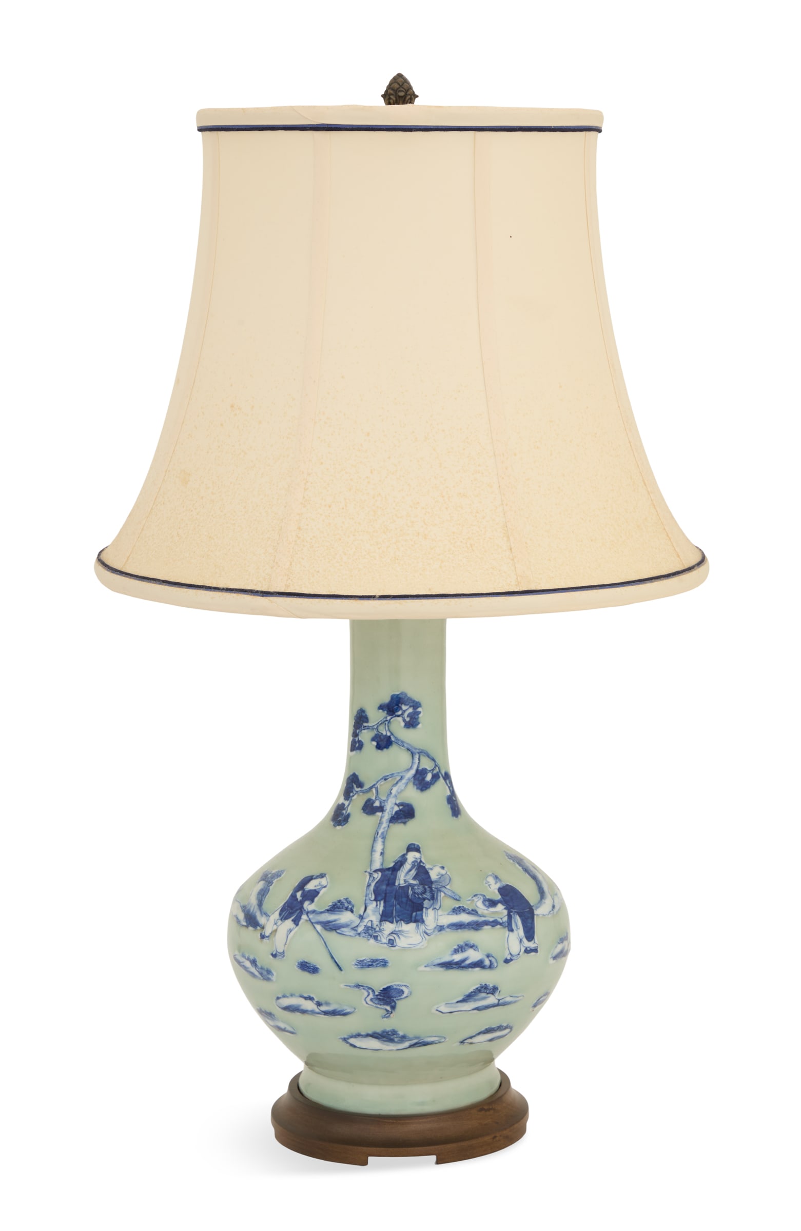 Chinese Bottle Vase Lamp (1 of 3)