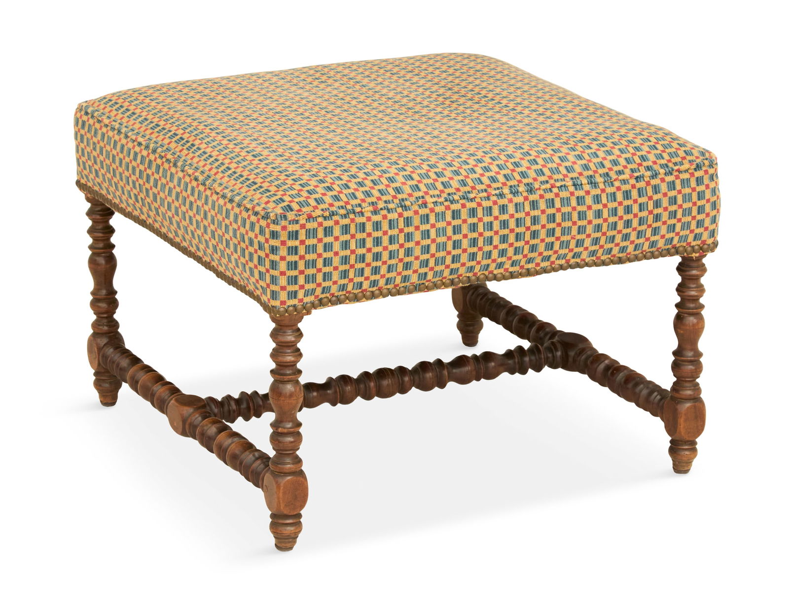 William and Mary Walnut Stool (1 of 2)