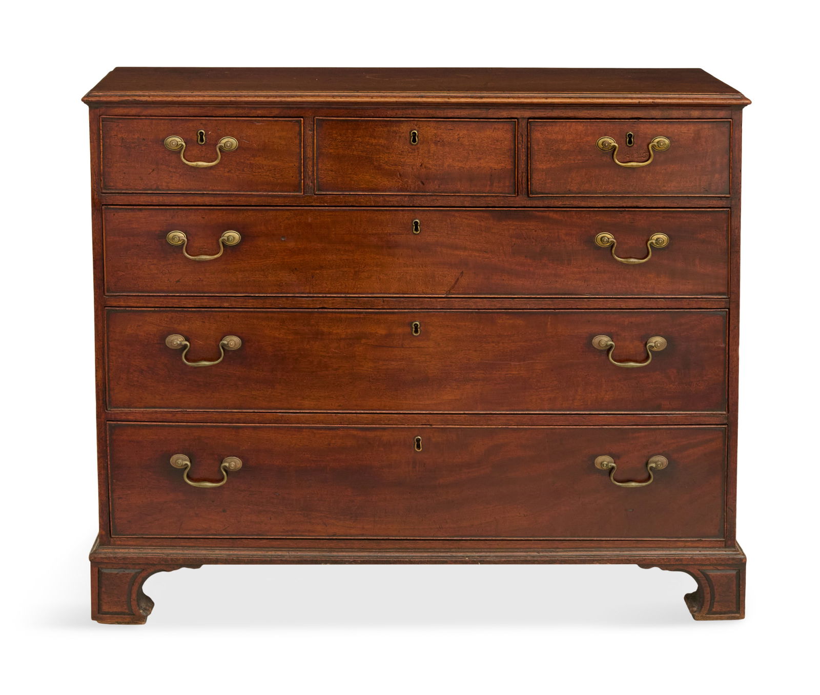 George III Mahogany Chest of Drawers (1 of 3)