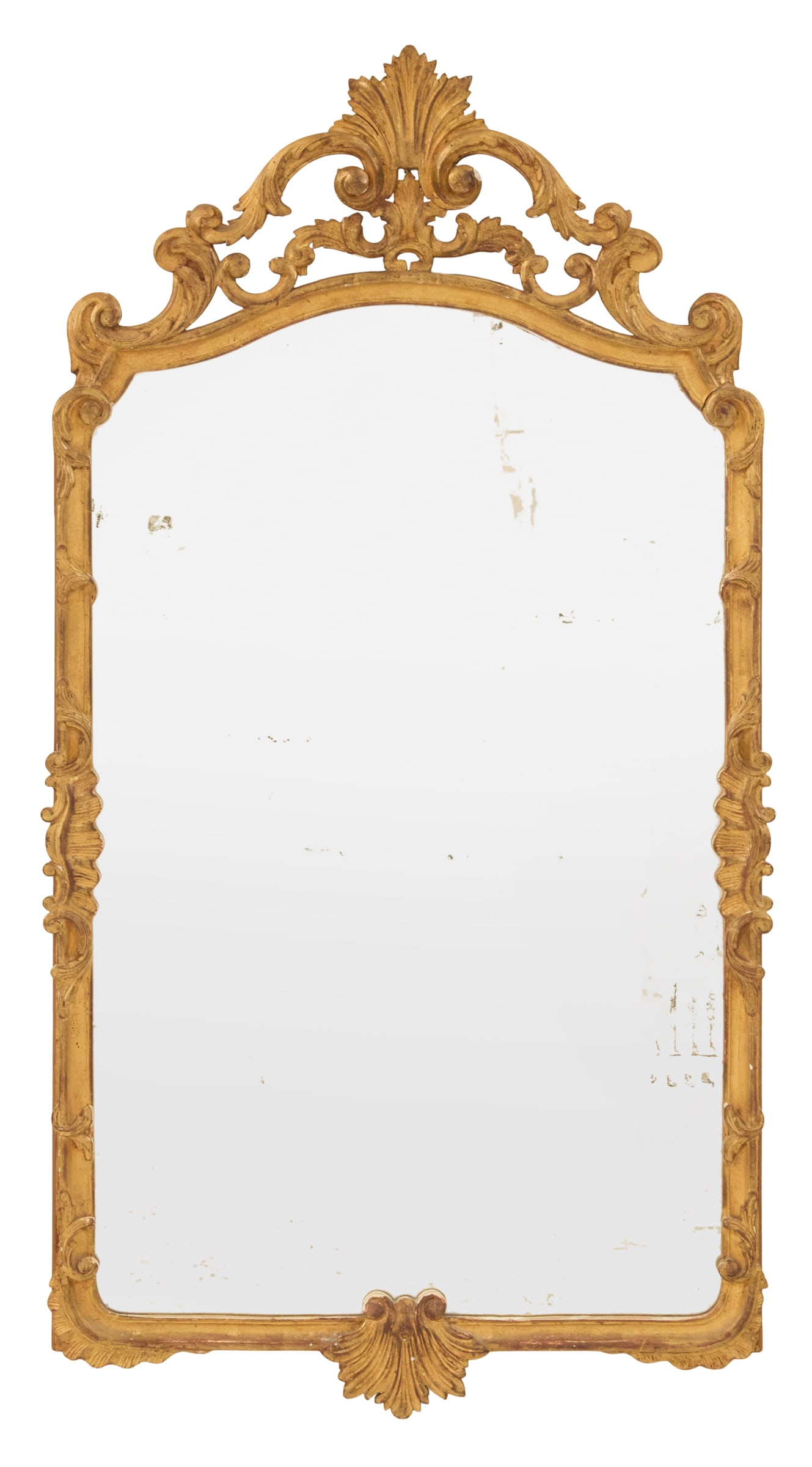 Giltwood Mirror in the Rococo Taste (1 of 2)