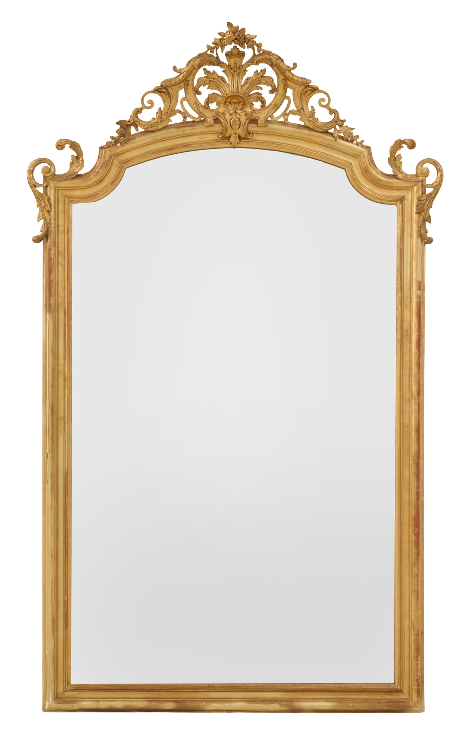 French Belle Epoque Giltwood Mirror (1 of 2)