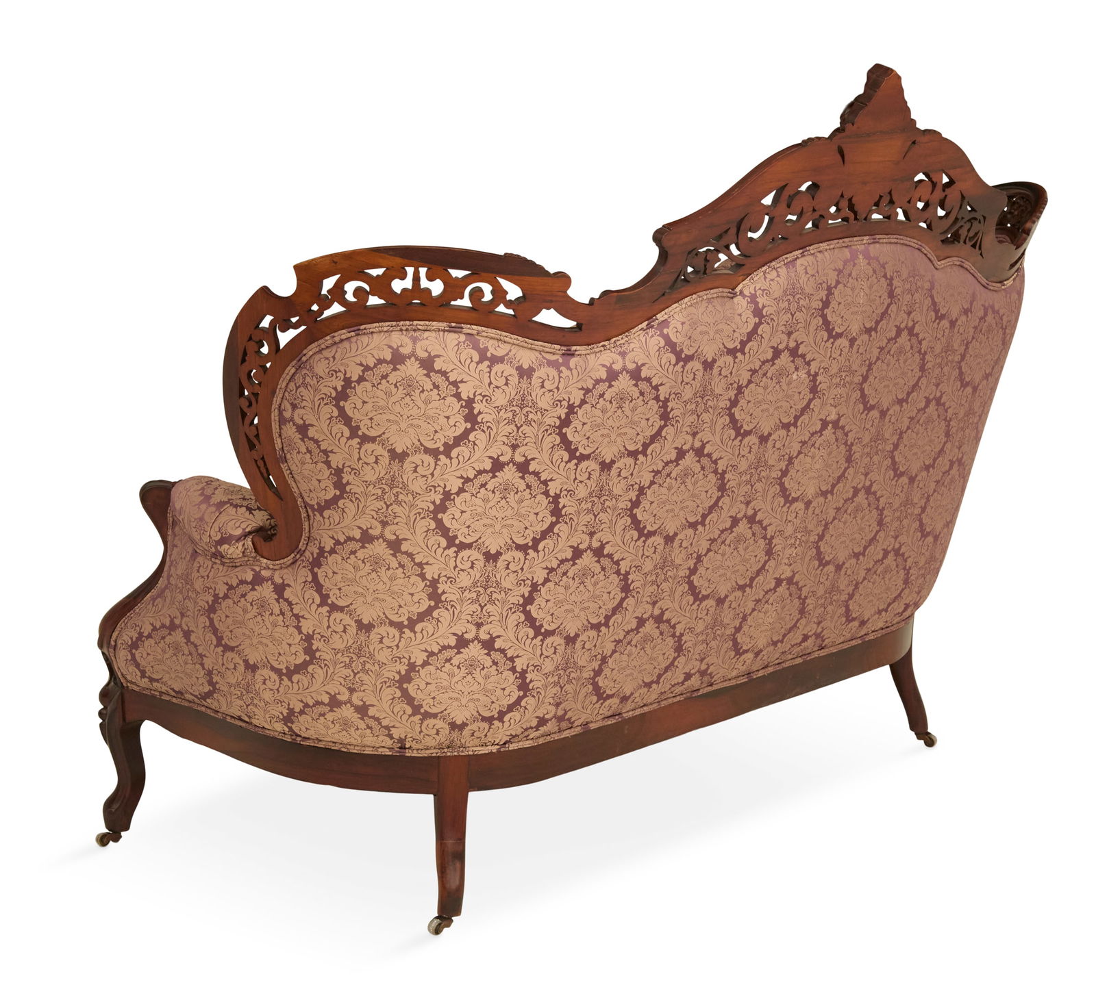 Seven-Piece Rococo Revival Rosewood Parlor Suite - 9