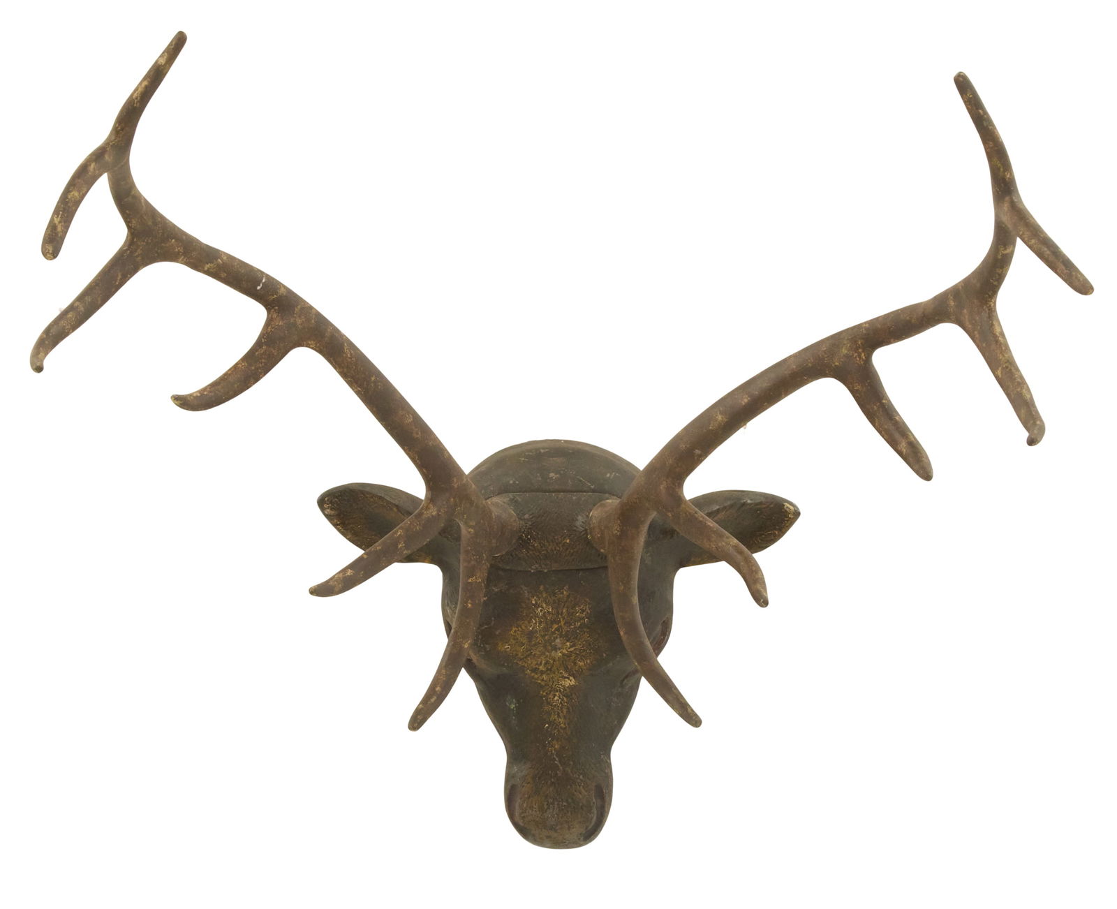 Cast-Metal Stag's Head (1 of 4)