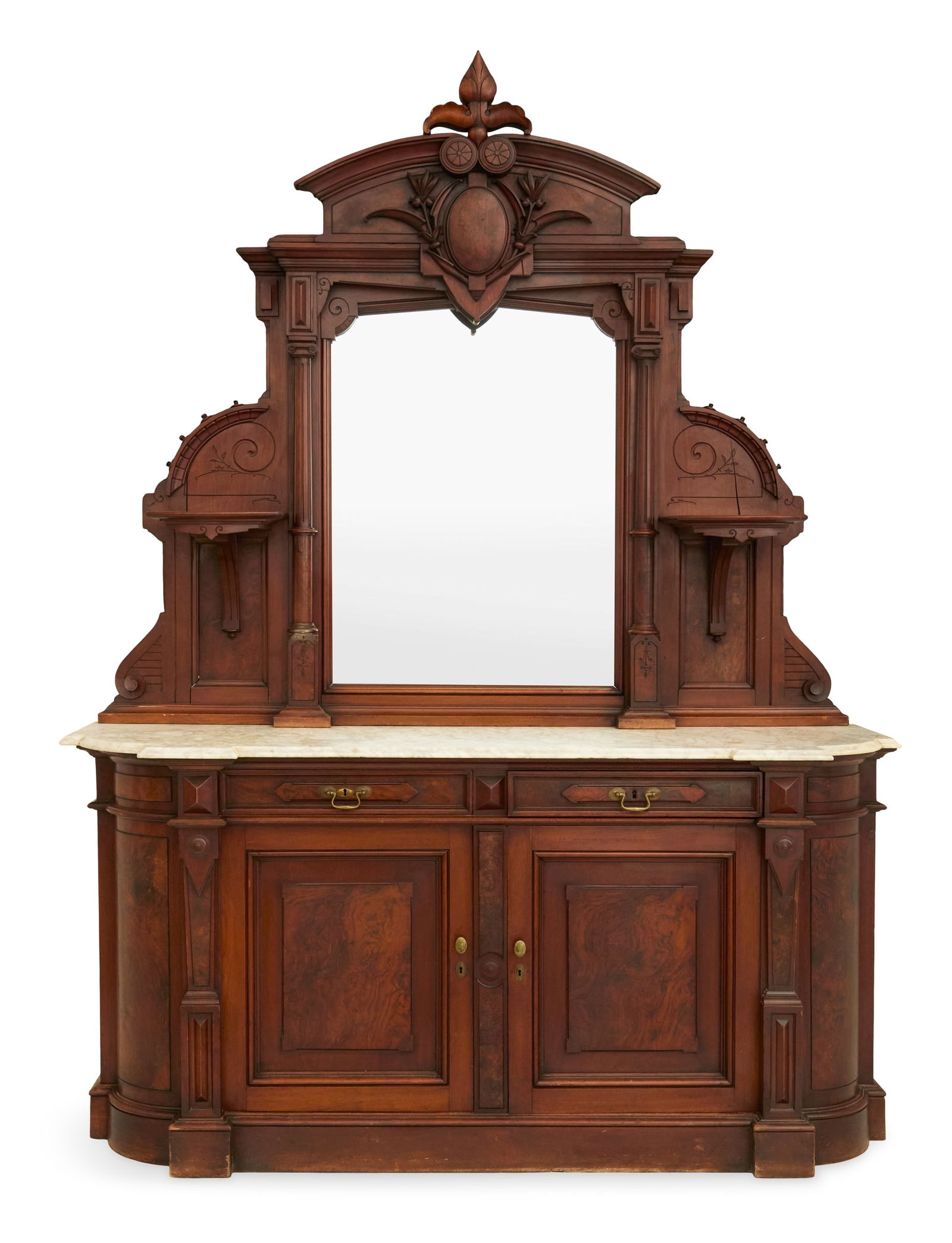American Renaissance Revival Marble-Top Sideboard (1 of 4)