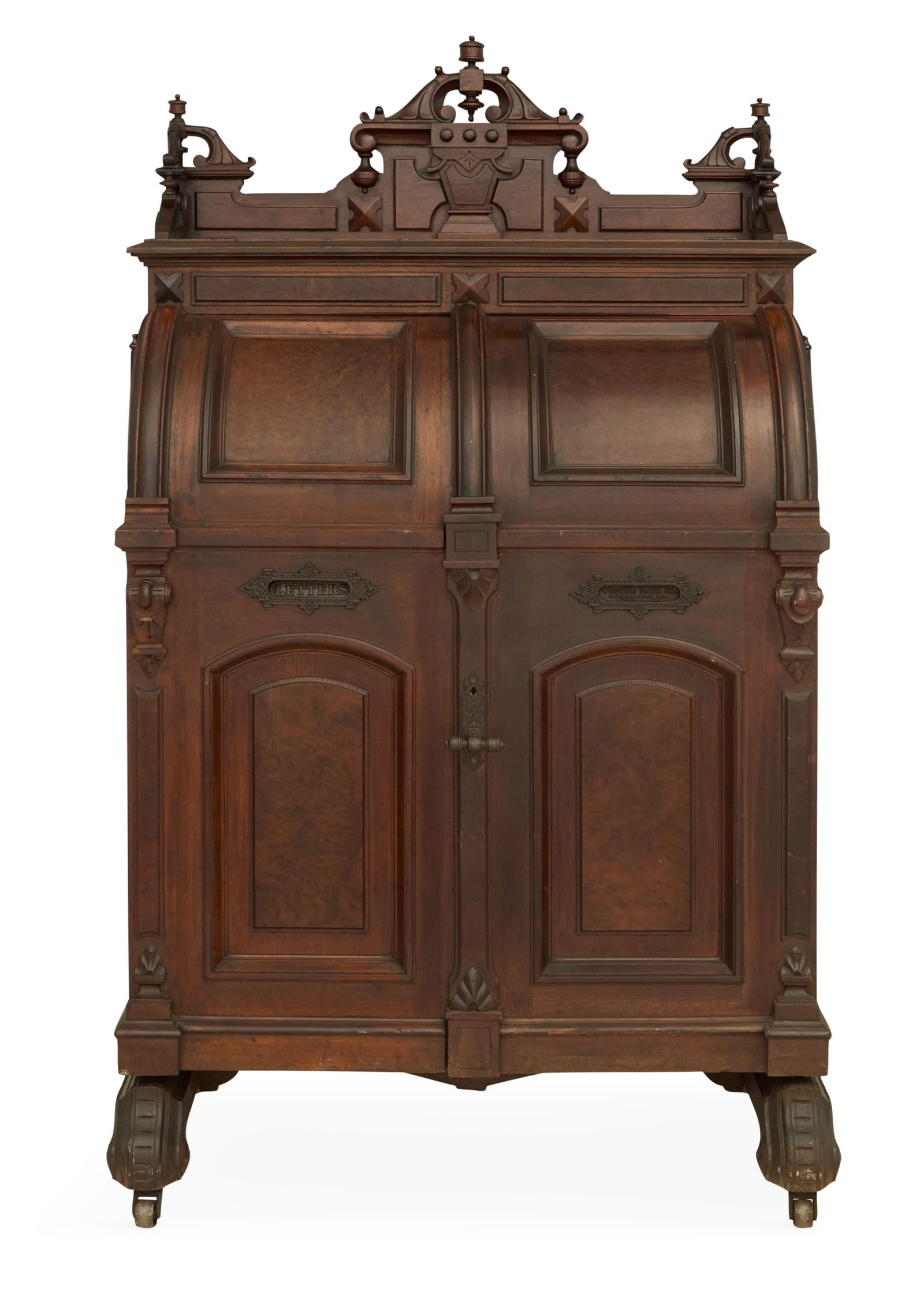 American Renaissance Revival Wooton Desk (1 of 6)