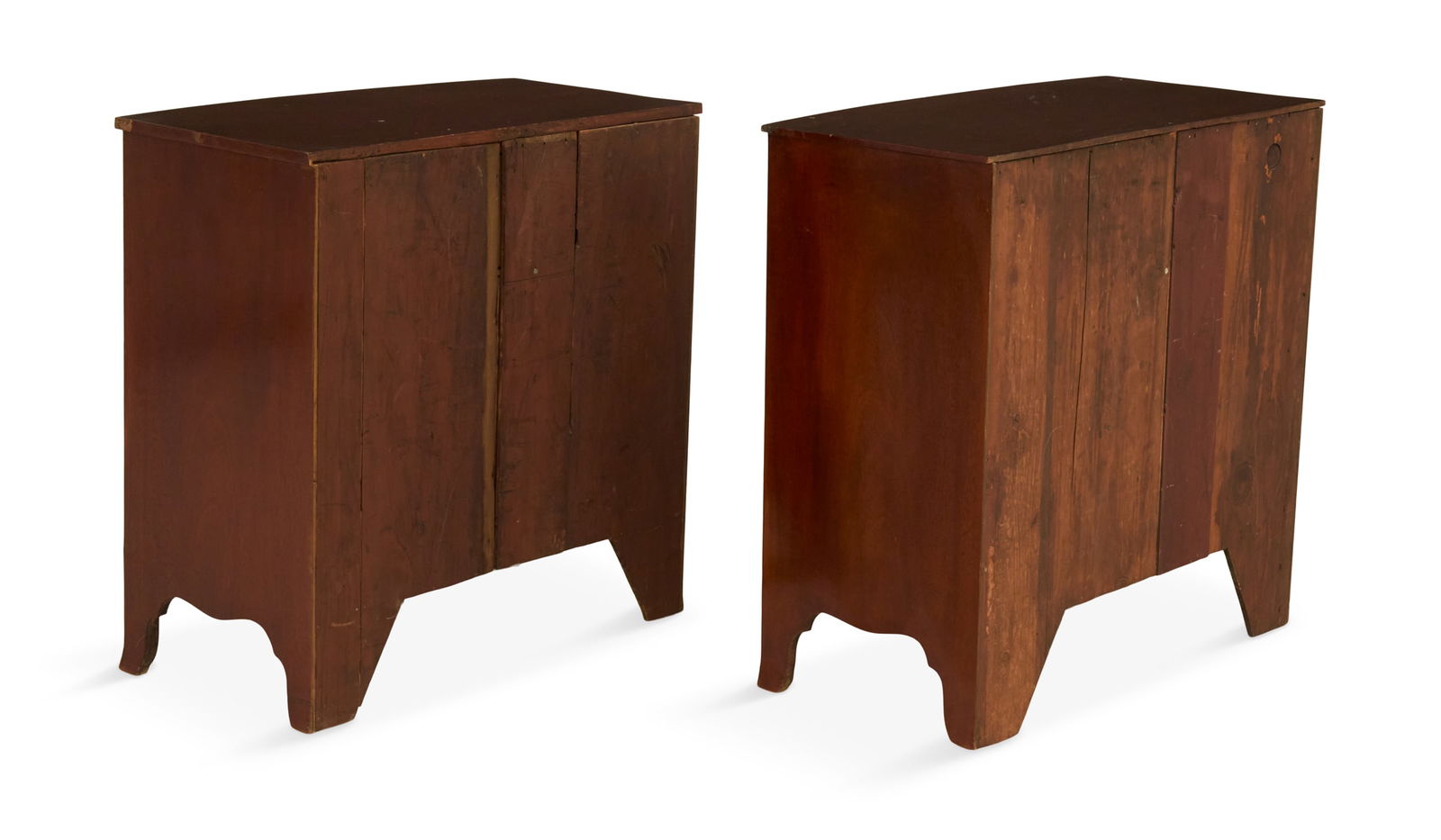 Pair of George III Mahogany Bachelor's Chests - 3