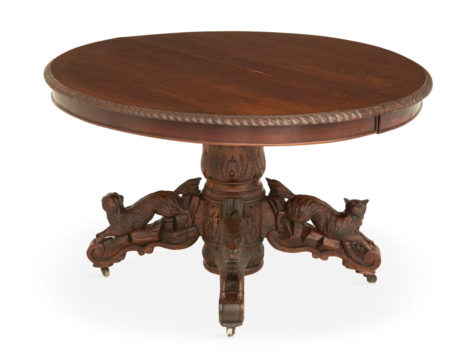 Continental Oak Dining Table - 4