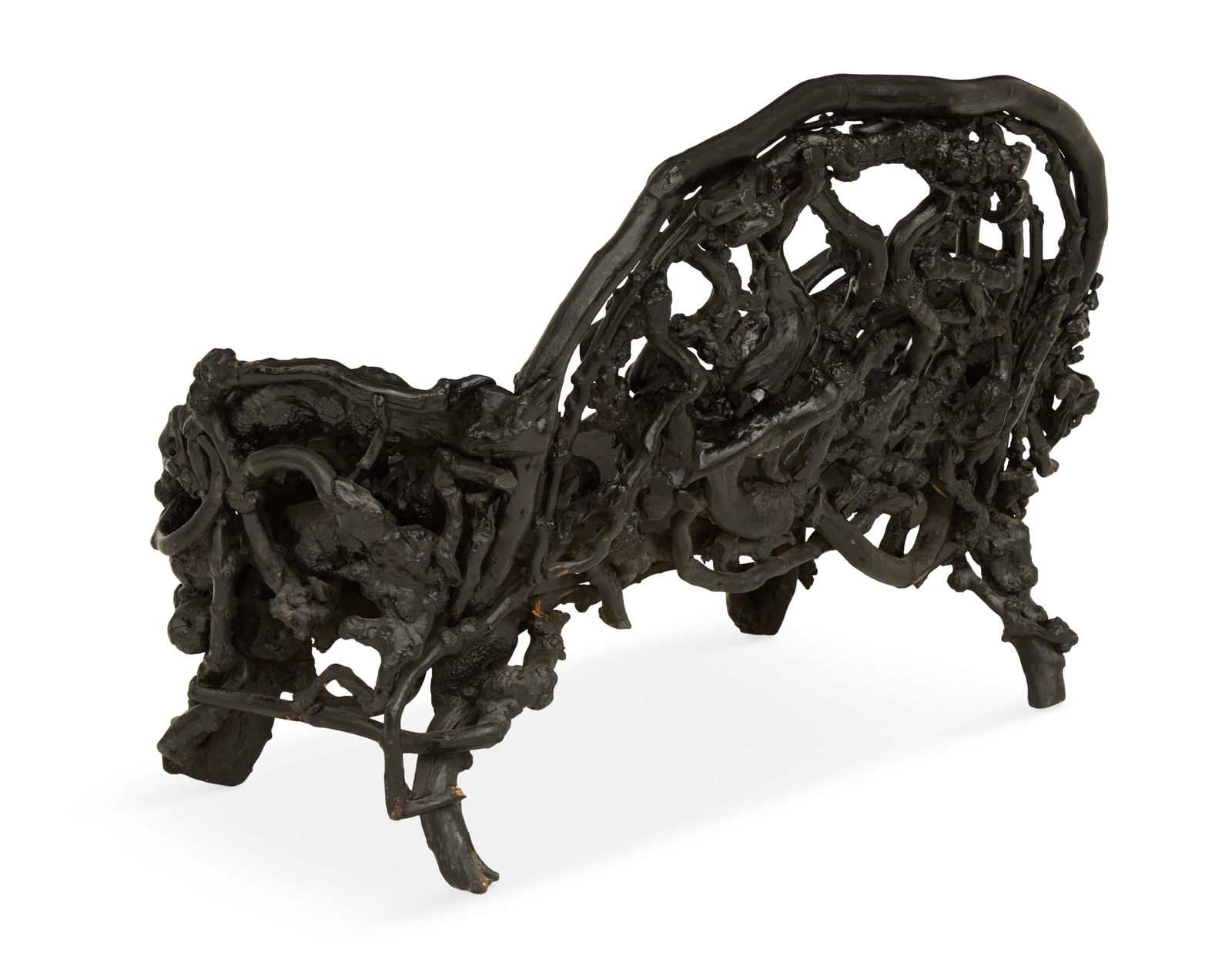 Unusual Adirondack Root Bench - 4
