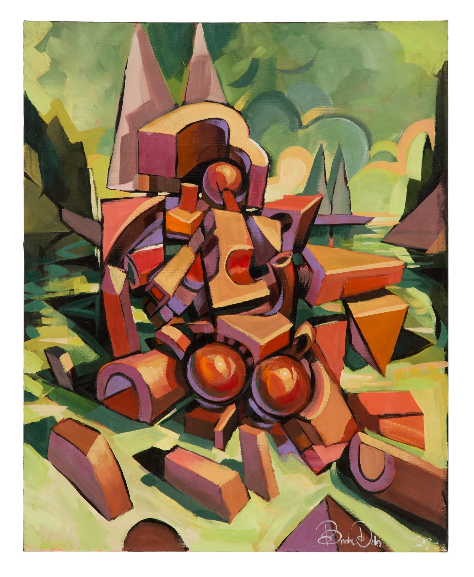 Brandon Delles (American, b. 1978) (1 of 3)