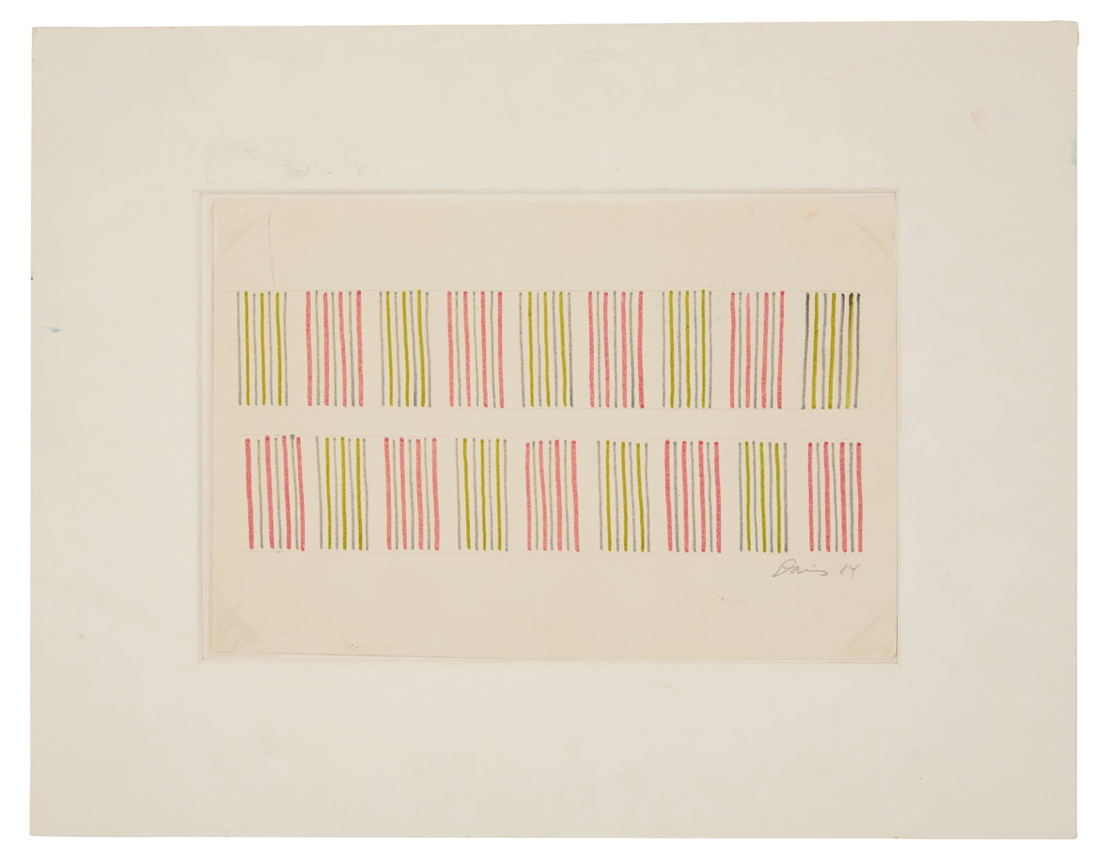 Gene Davis (American, 1920-1985) (1 of 3)