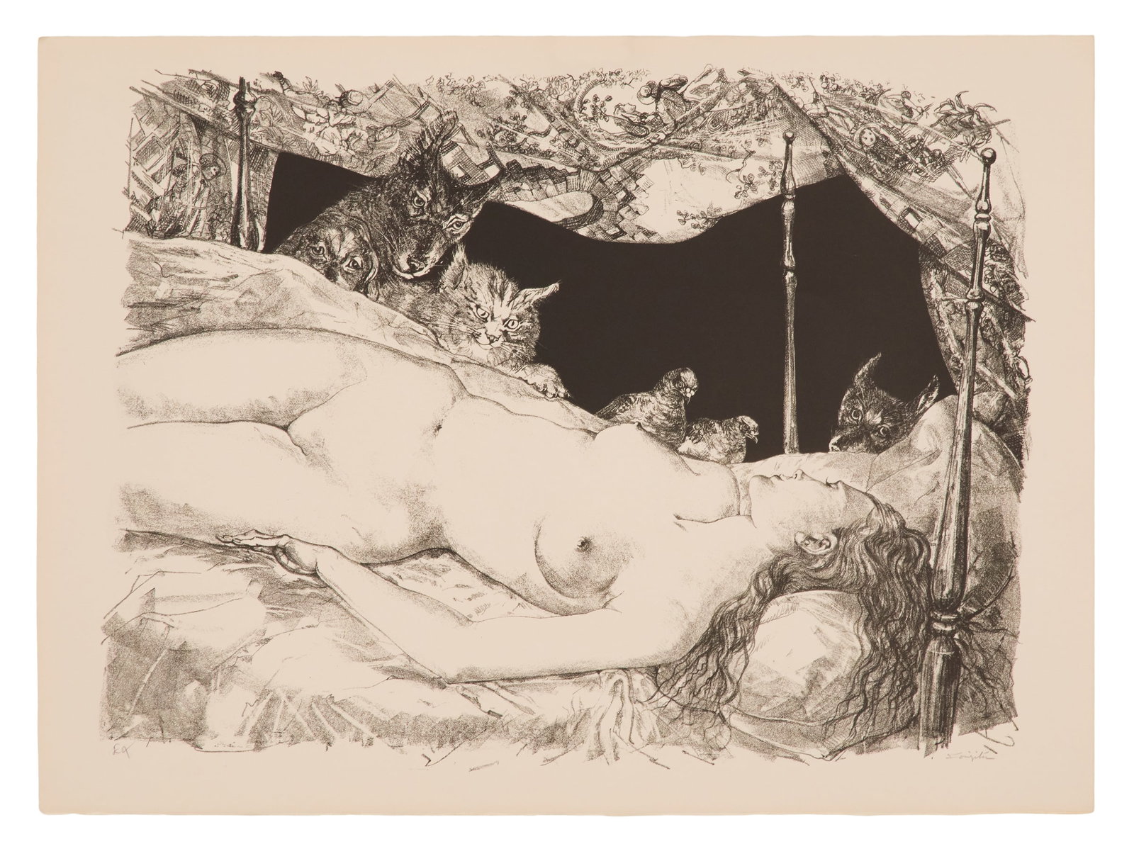 Tsugoharu Foujita (Japanese, 1886-1968) (1 of 2)