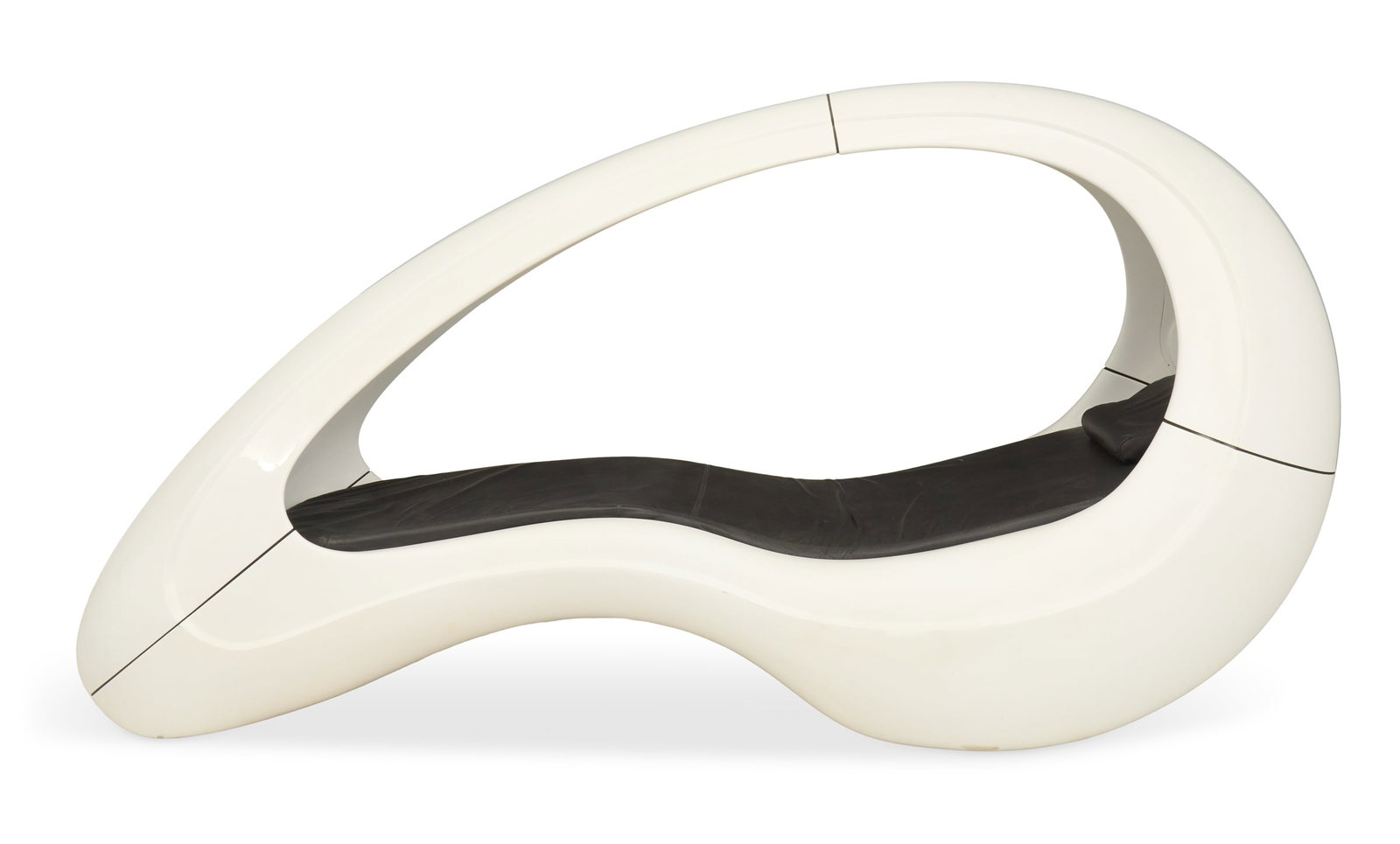 German Ergonomic Napshell: German Ergonomic Napshellthe handmade sleeping pod with a cocoon shape, designed for power napping and relaxation, disassembles in three sections.h. 58", w. 52", l. 117"