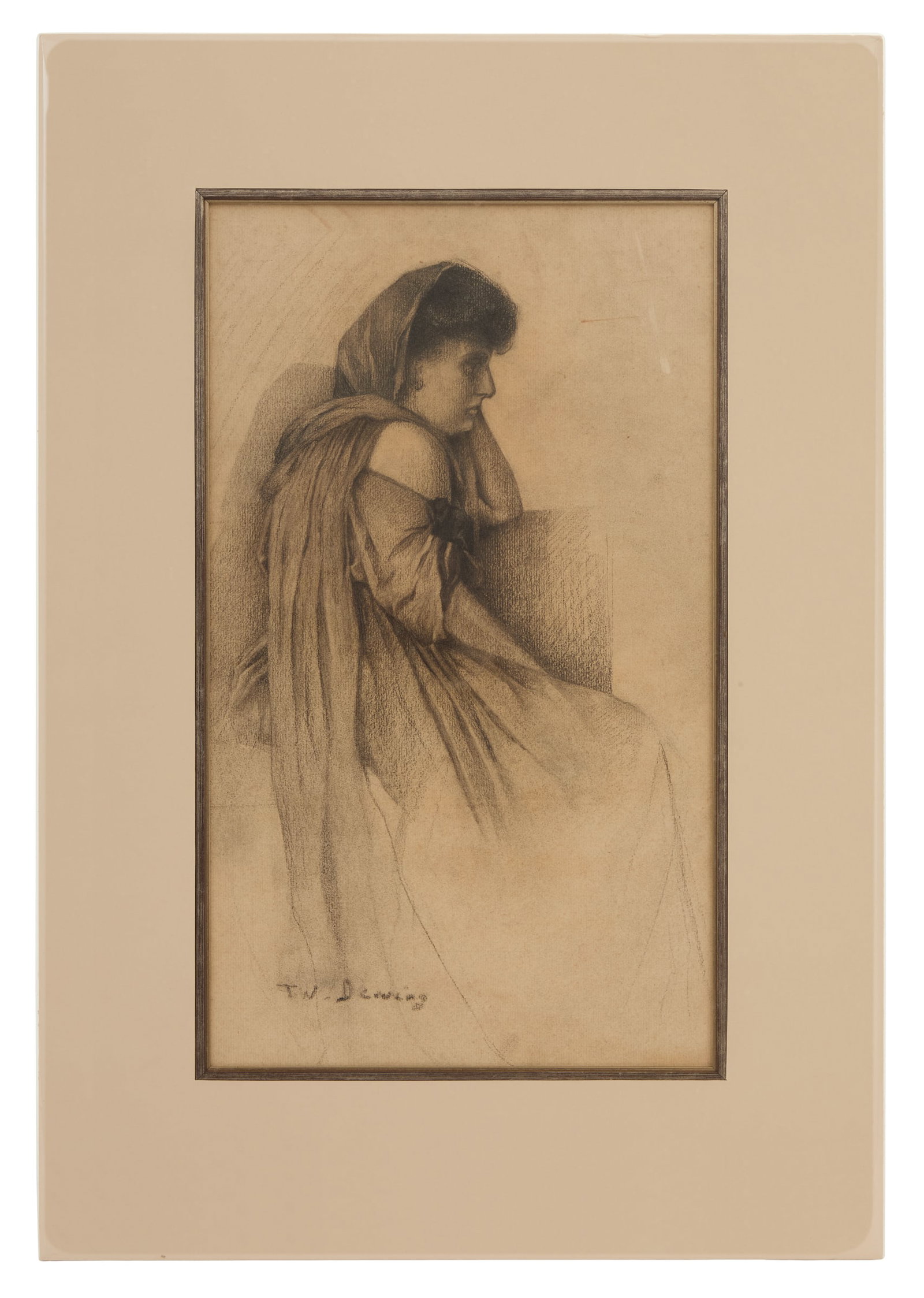 Thomas Wilmer Dewing (American, 1851-1938) (1 of 3)