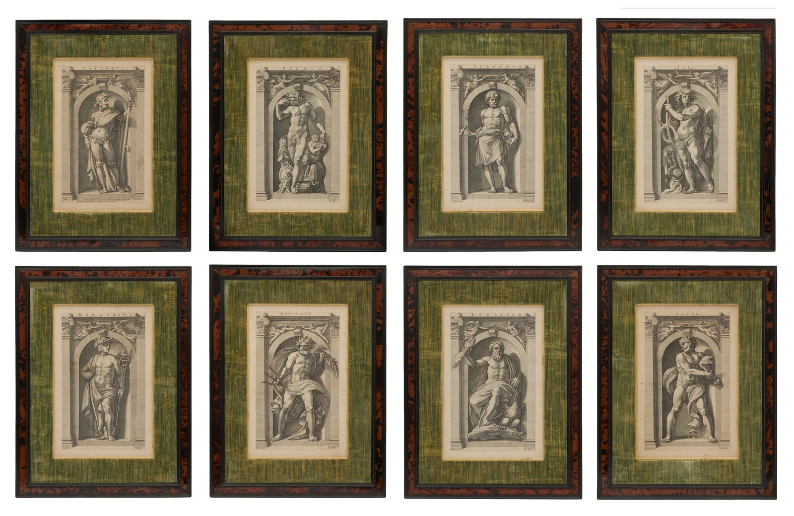 Suite of Eight Engravings of Mythological Figures (1 of 17)