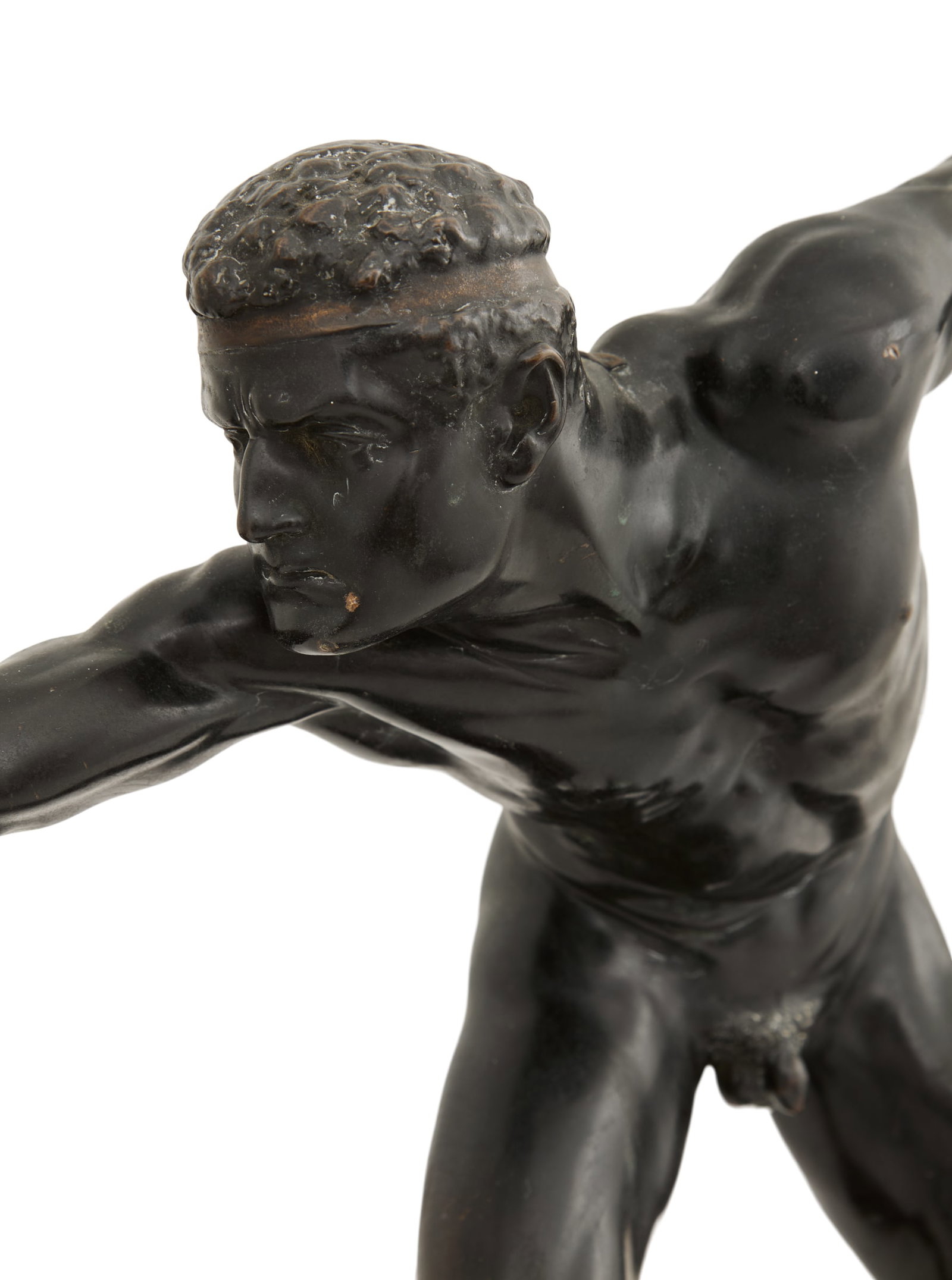 German Patinated Bronze "Gladiator" - 2