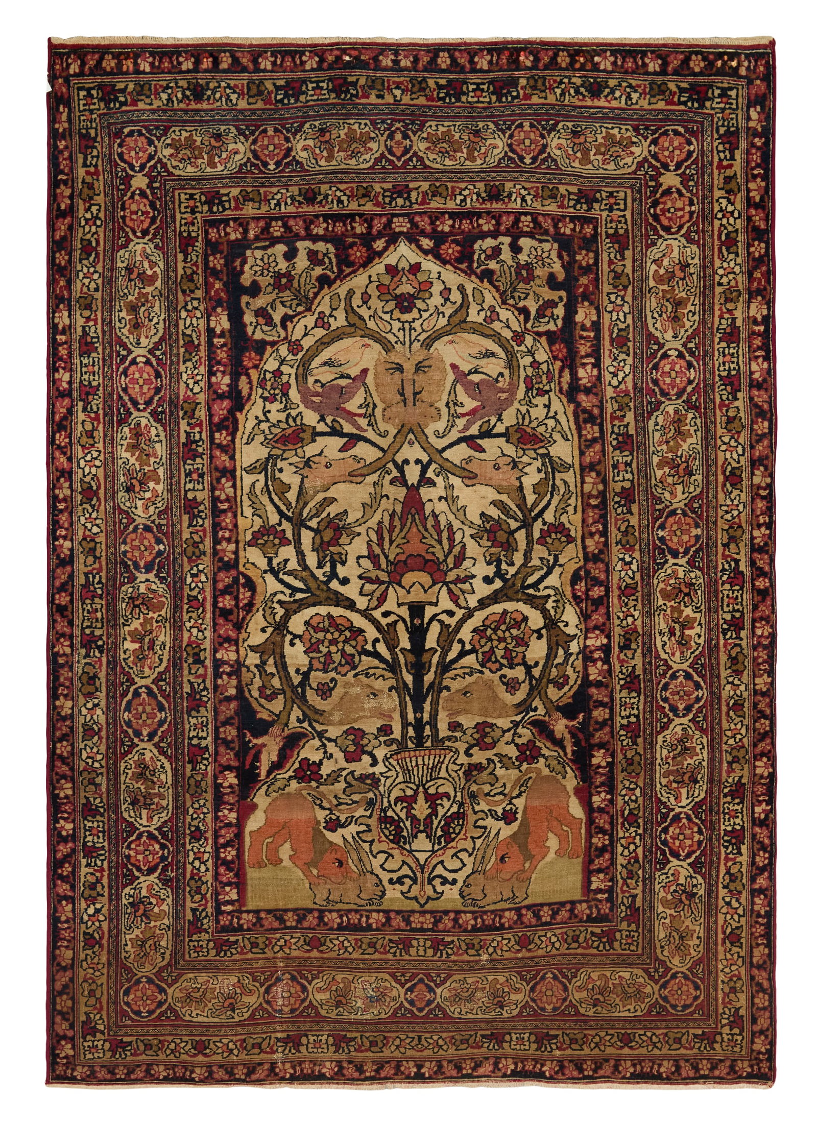 Tabriz Tree of Life Carpet (1 of 1)