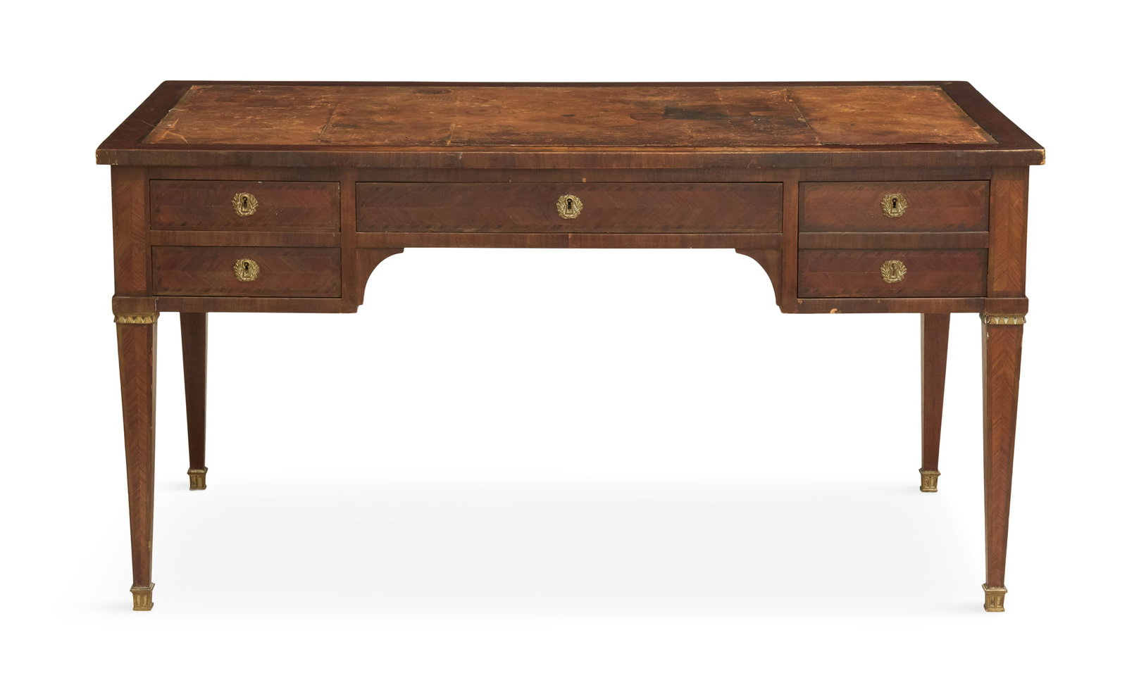 French Bronze-Mounted Kingwood Bureau Plat (1 of 3)