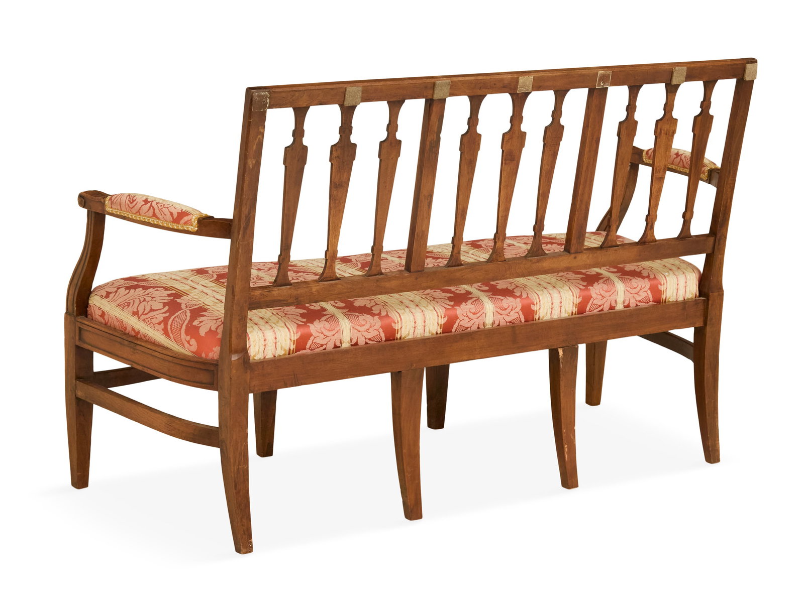 Directoire Walnut Settee - 4