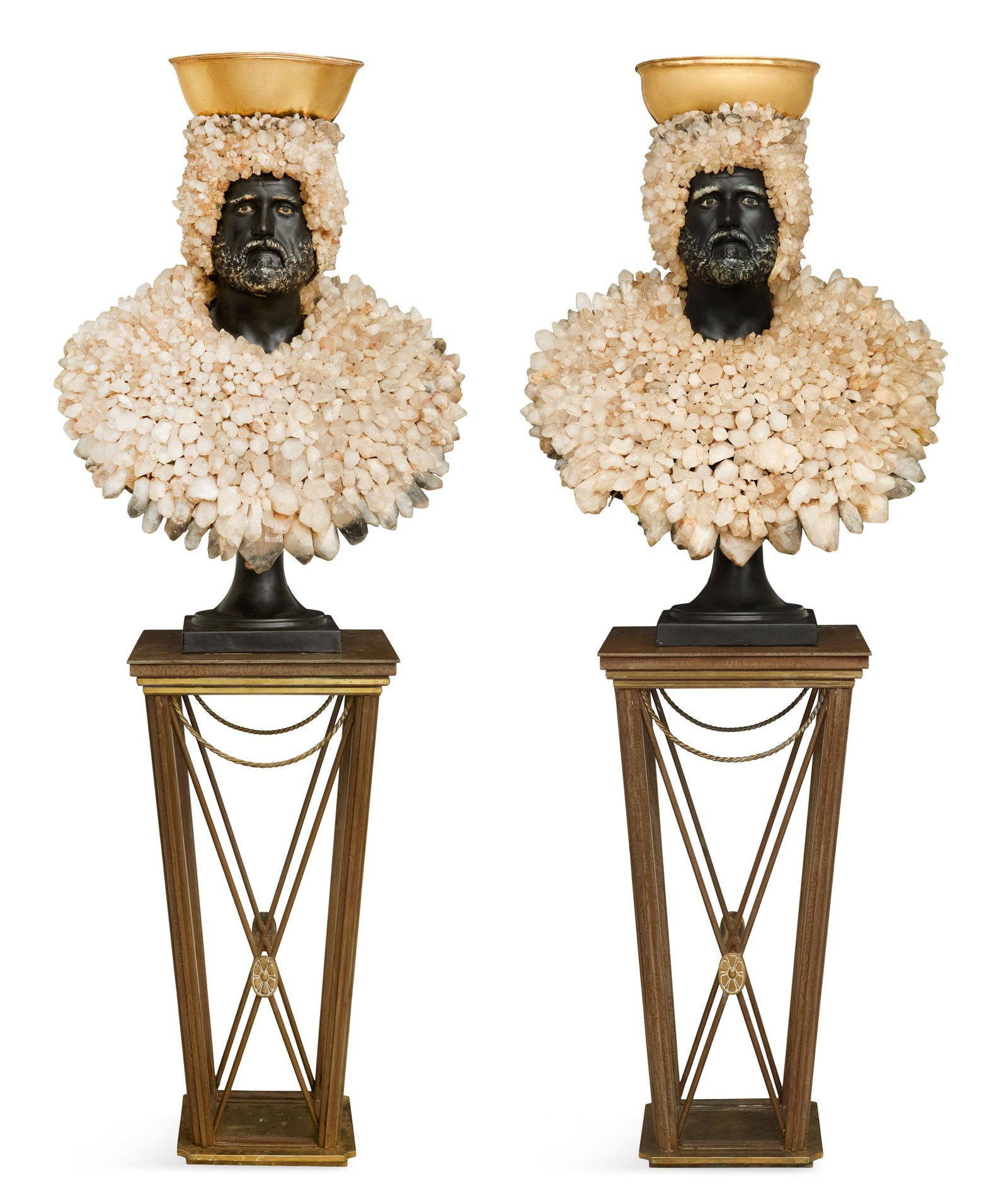 Pair of J. Anthony Redmile "Neptune" Busts (1 of 9)
