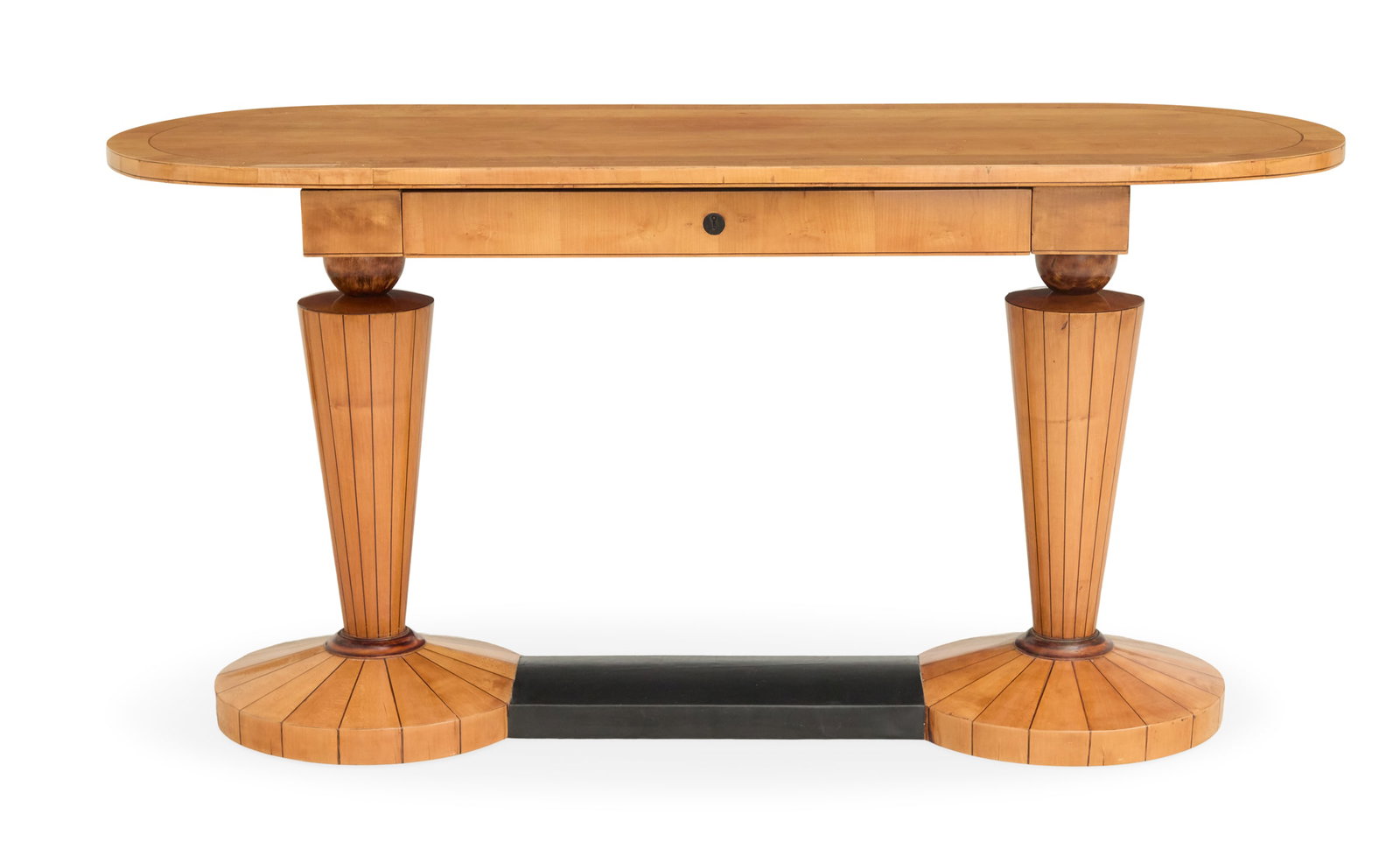 Biedermeier Maple and Line-Inlaid Desk (1 of 3)