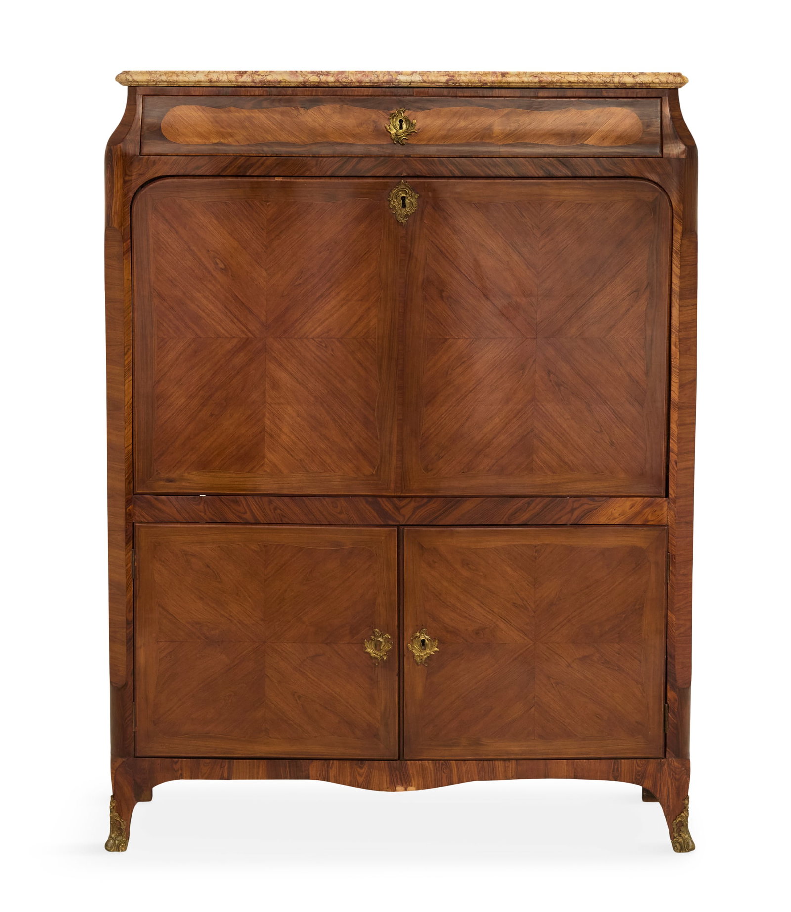 Napoleon III Marble-Top Secretaire a Abattant (1 of 4)