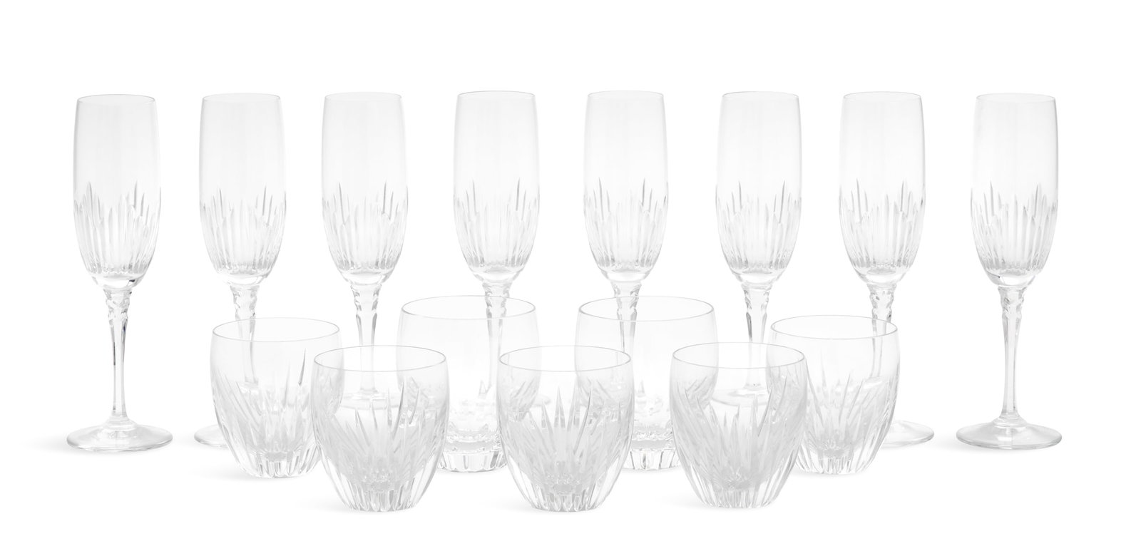 Partial Service of Baccarat "Massena" Stemware (1 of 3)