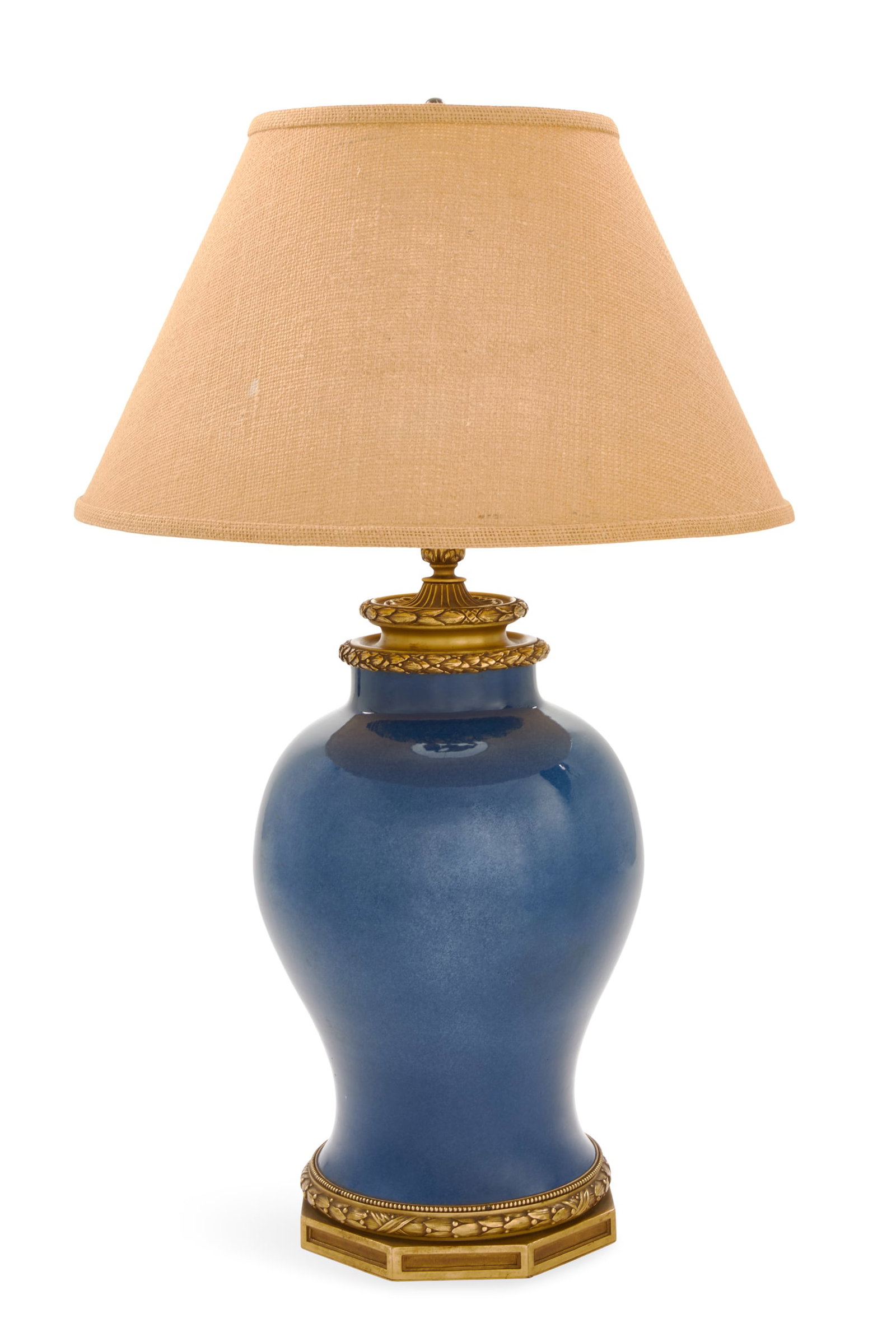 Franco-Chinese Porcelain Ginger Jar Lamp (1 of 3)