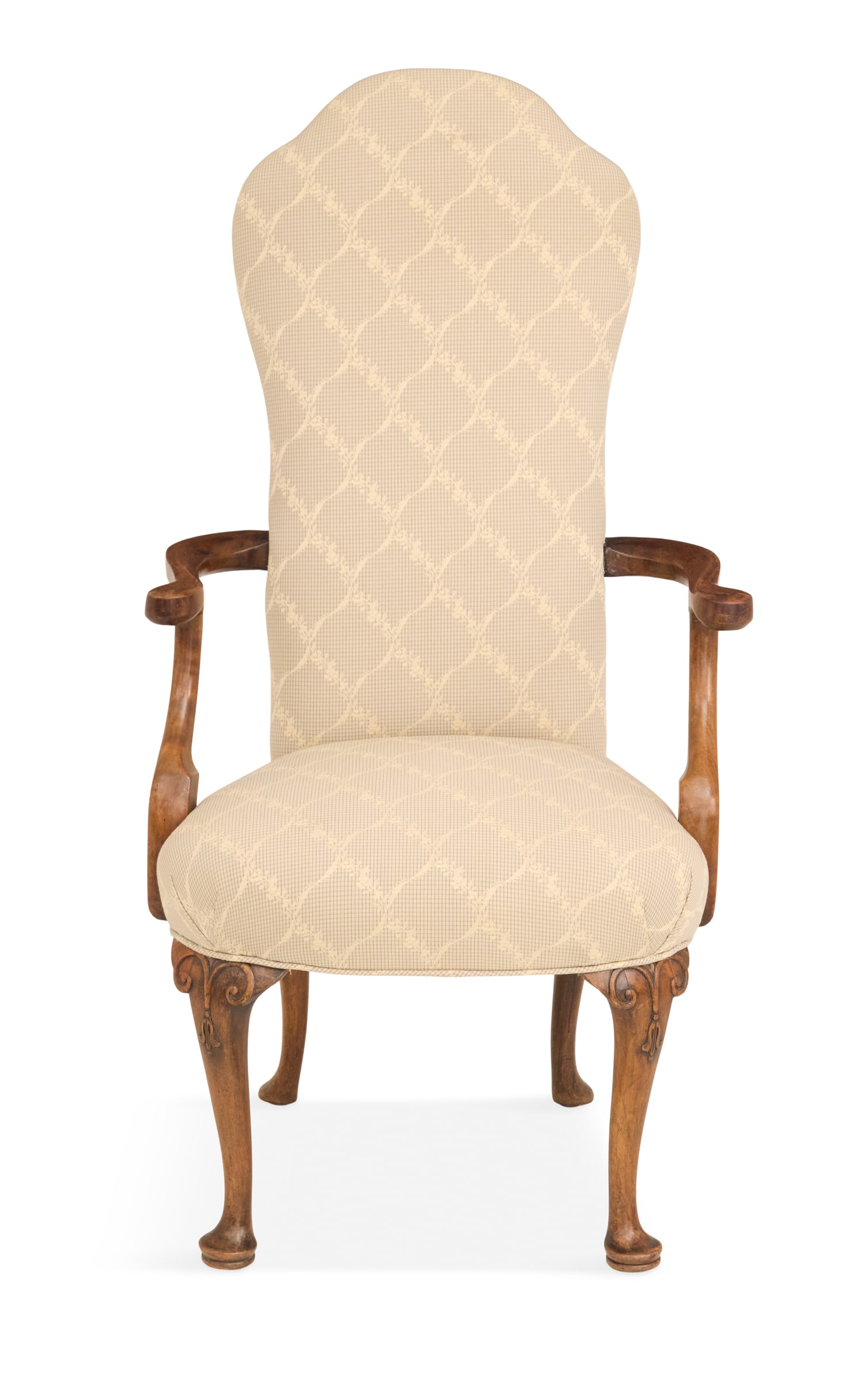 Queen Anne Walnut Armchair (1 of 3)