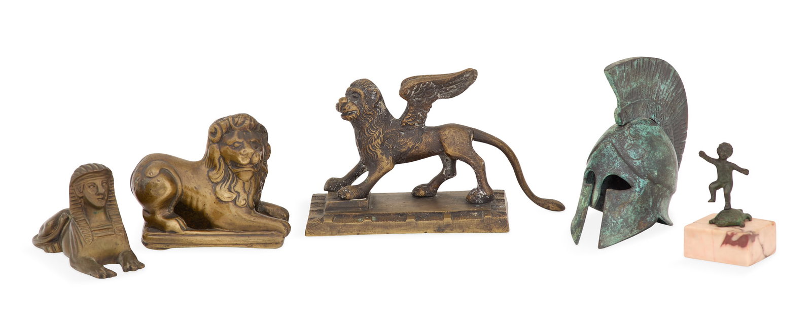 Collection of Five Small Bronze Objects (1 of 2)