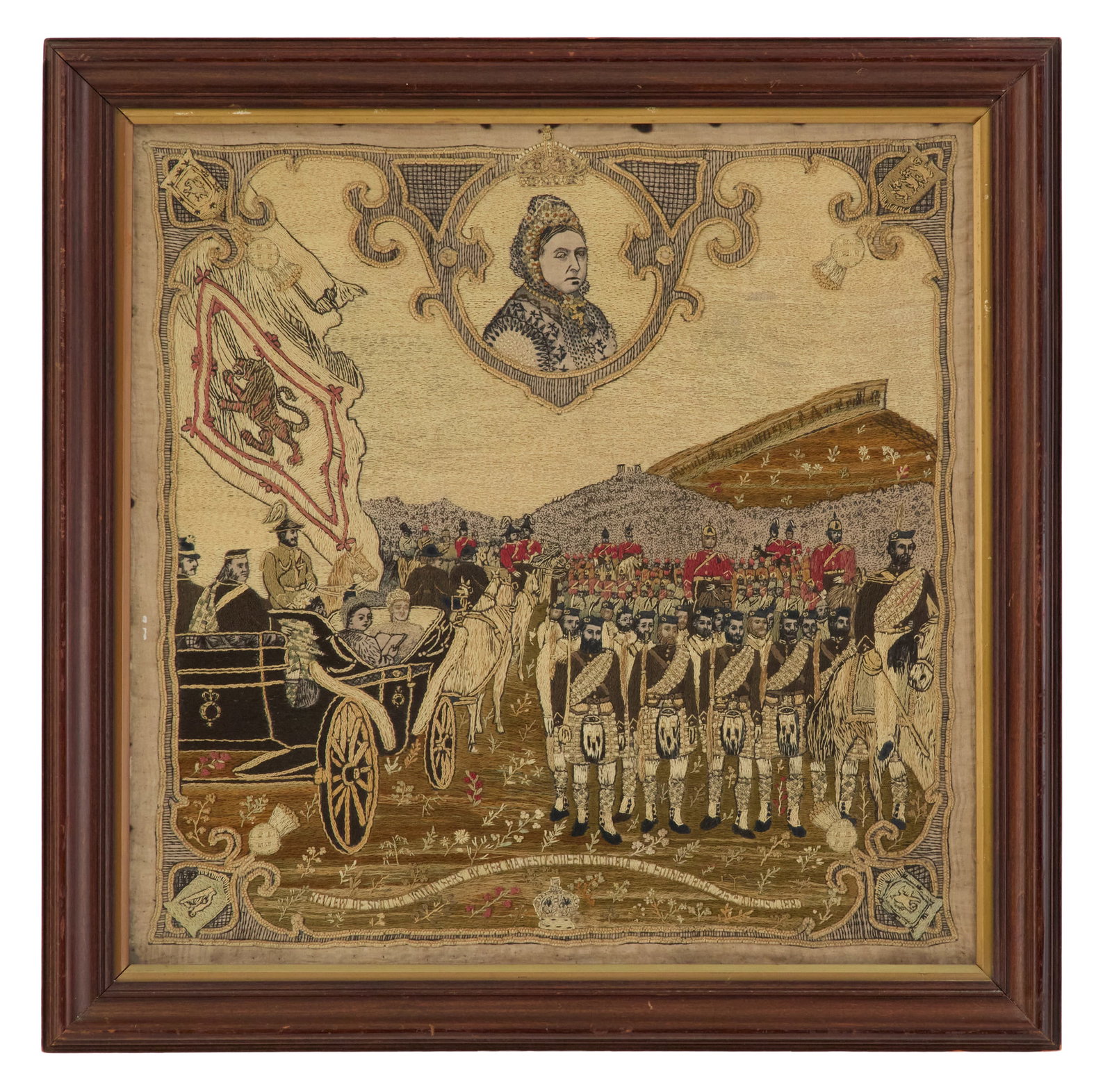 Victorian Commemorative Embroidery (1 of 2)