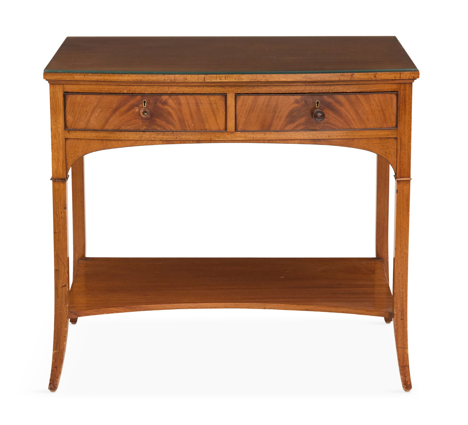 Edwardian Mahogany Side Table (1 of 4)