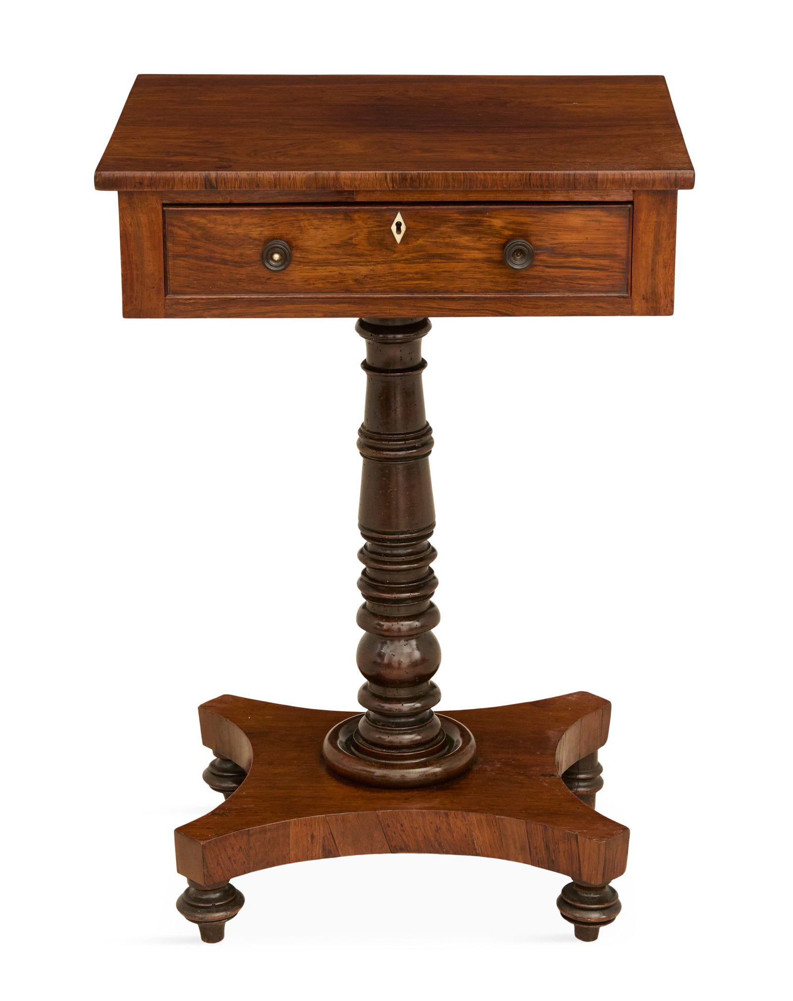 Regency Rosewood Side Table (1 of 3)
