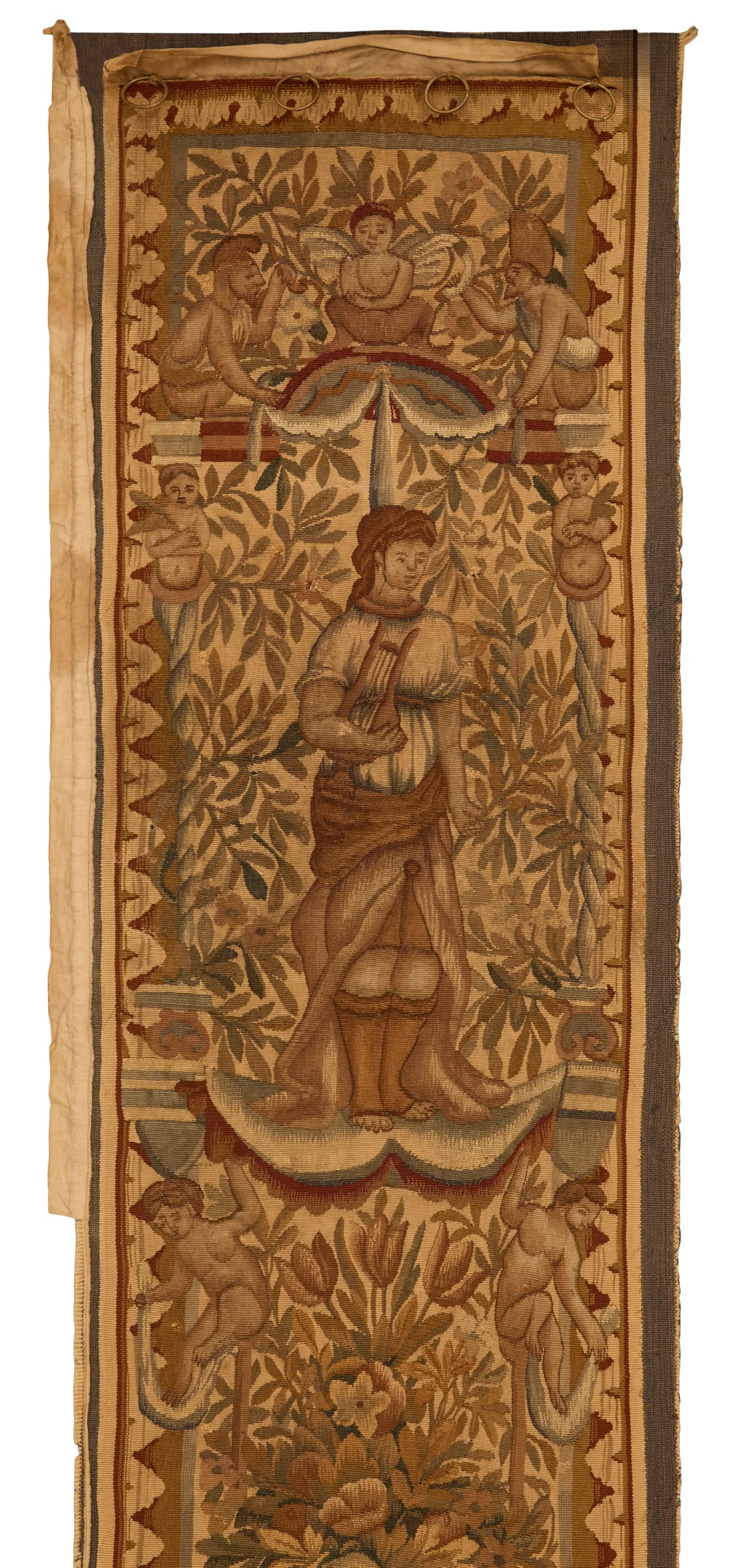 French Vertical Tapestry Panel - 2